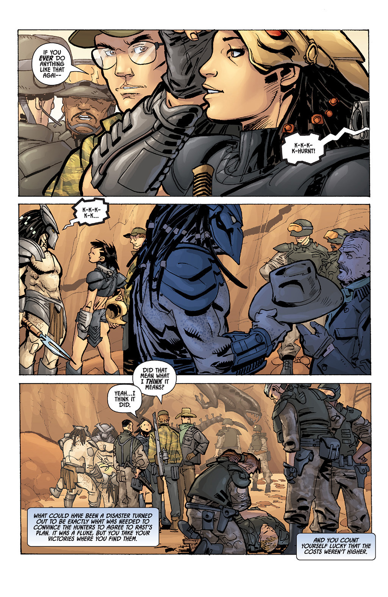 Read online Aliens vs. Predator: Three World War comic -  Issue #3 - 22