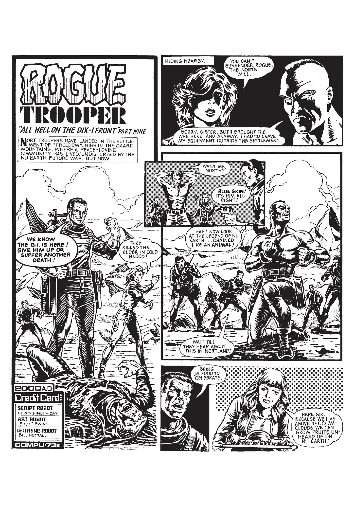 Read online Rogue Trooper: Tales of Nu-Earth comic -  Issue # TPB 1 - 194
