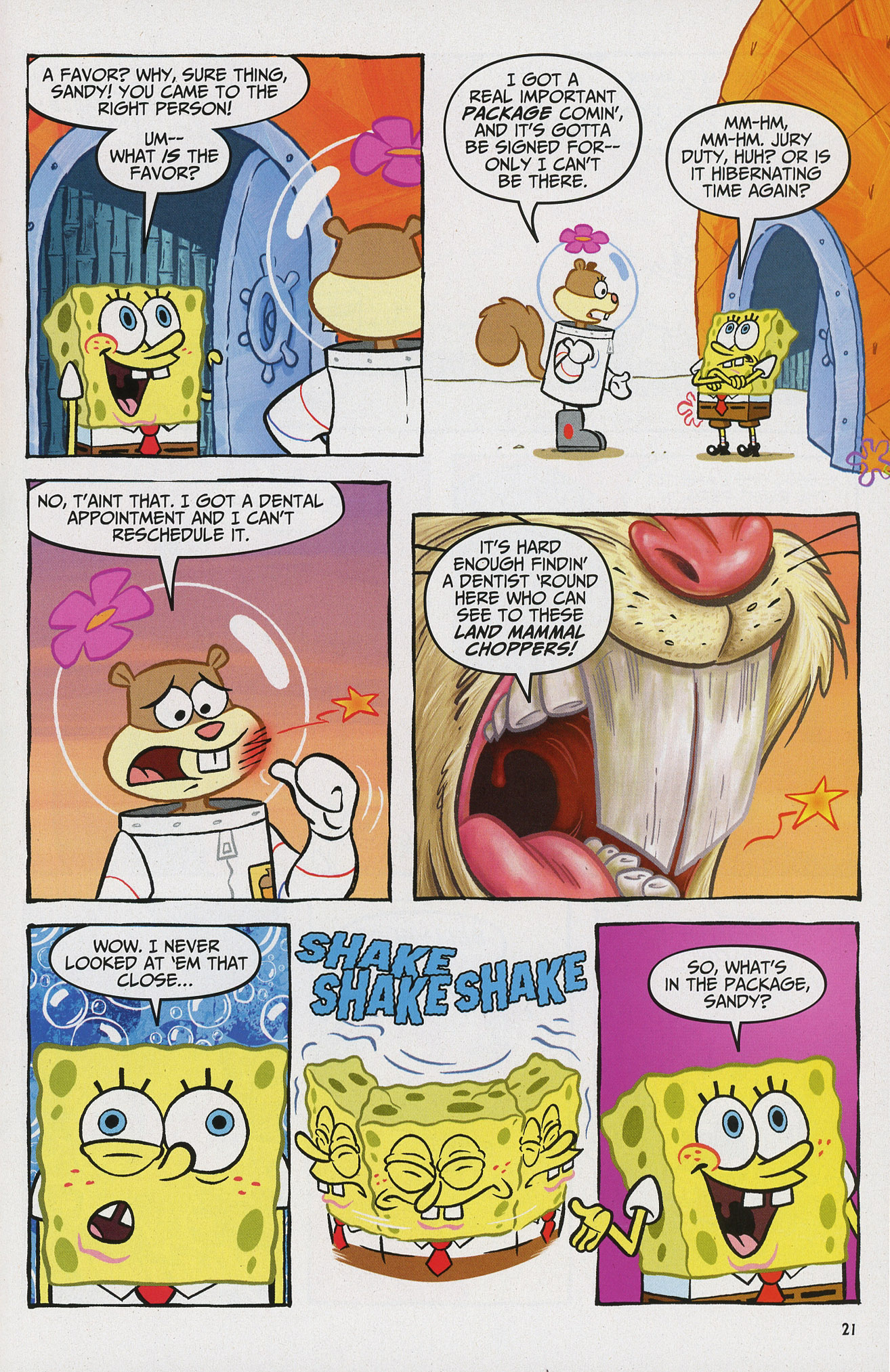 Read online SpongeBob Comics comic -  Issue #4 - 22