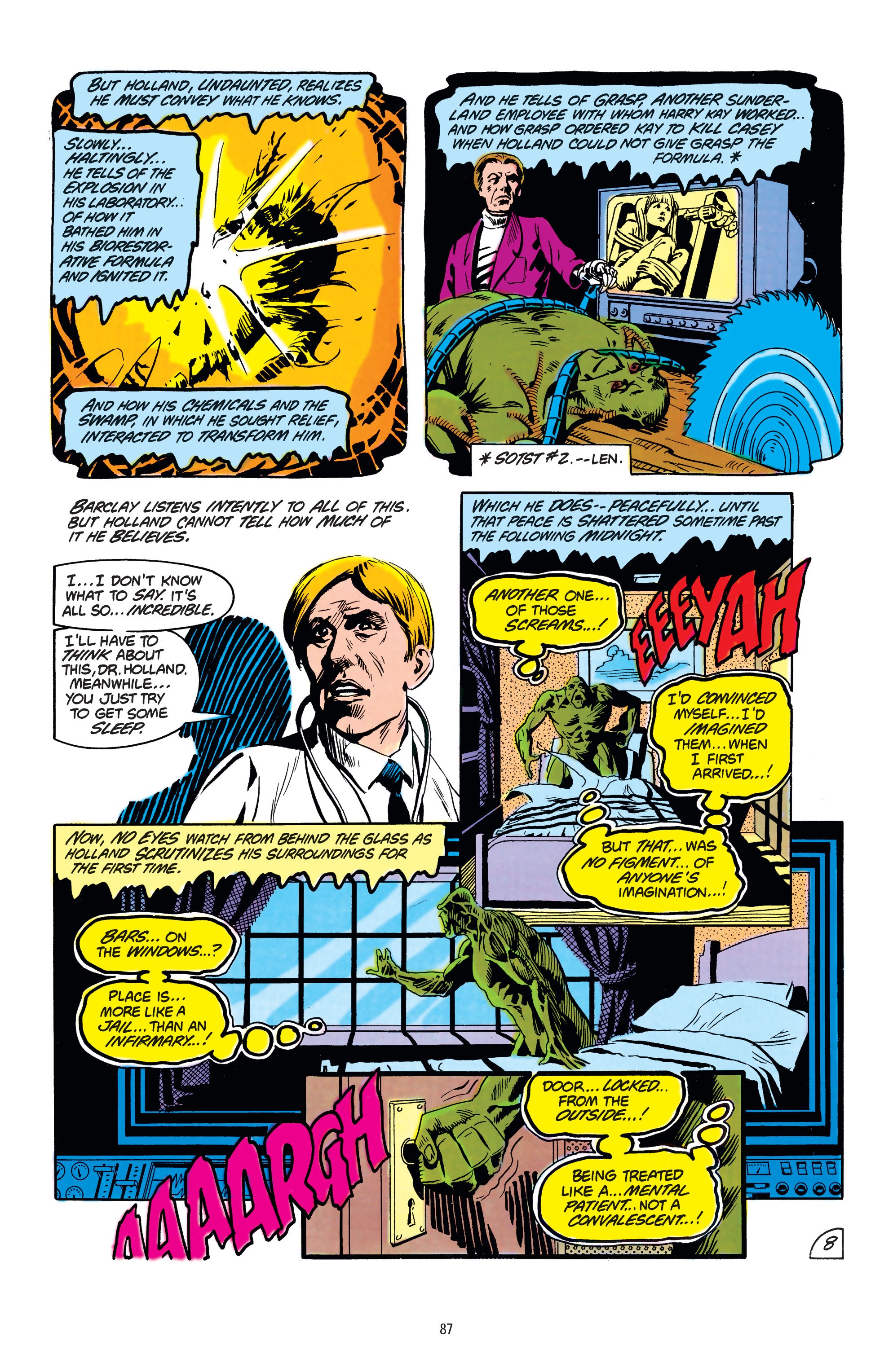 Read online Swamp Thing: The Bronze Age comic -  Issue # TPB 3 (Part 1) - 85