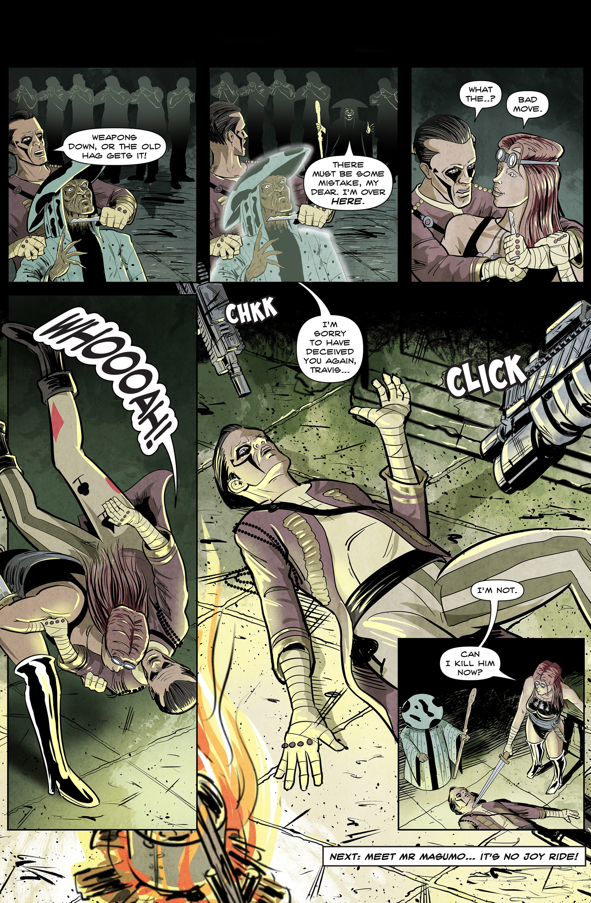 Read online 100% Biodegradable comic -  Issue #10 - 15