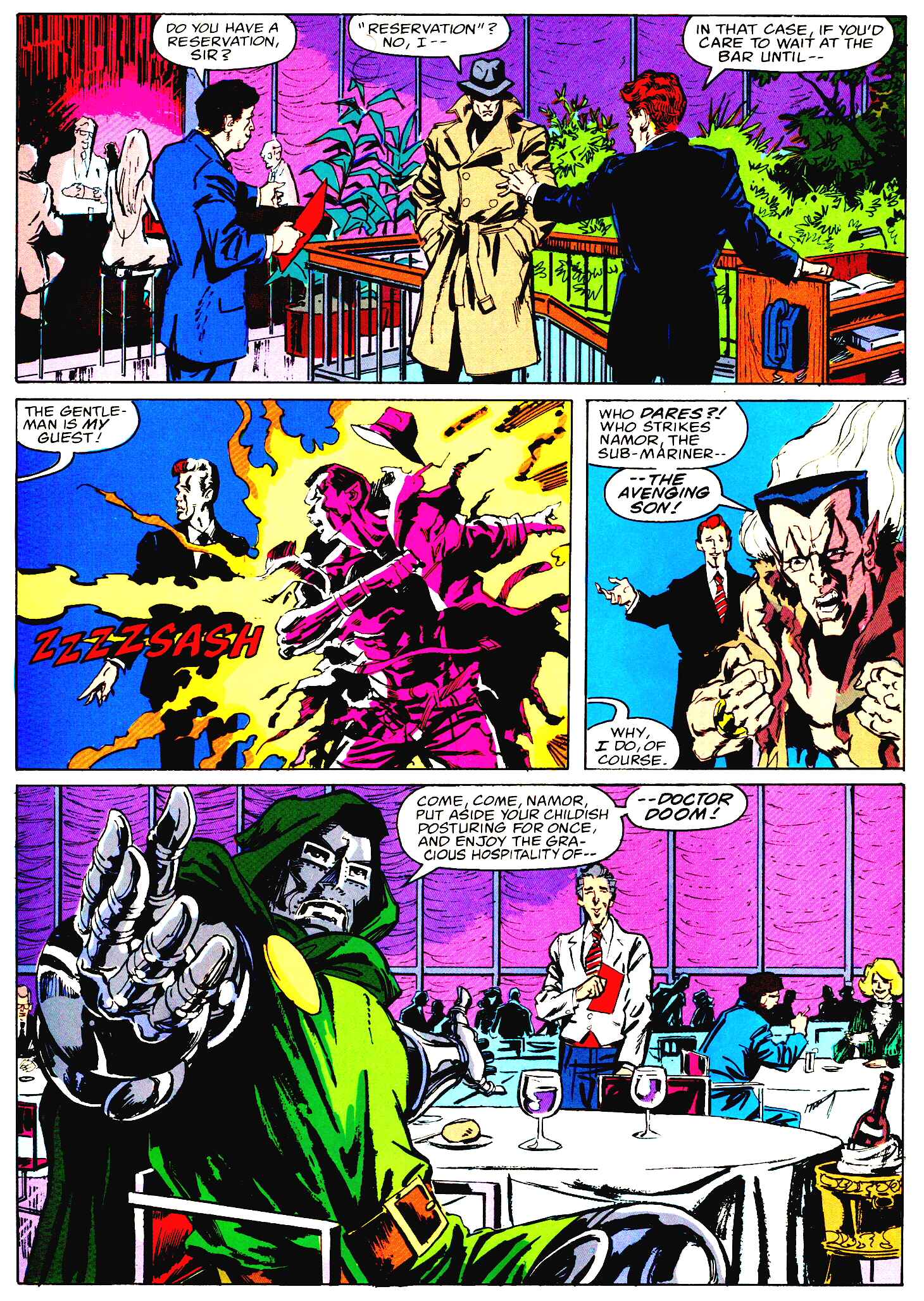 Read online Marvel Graphic Novel comic -  Issue #27 - Avengers - Emperor Doom - 7
