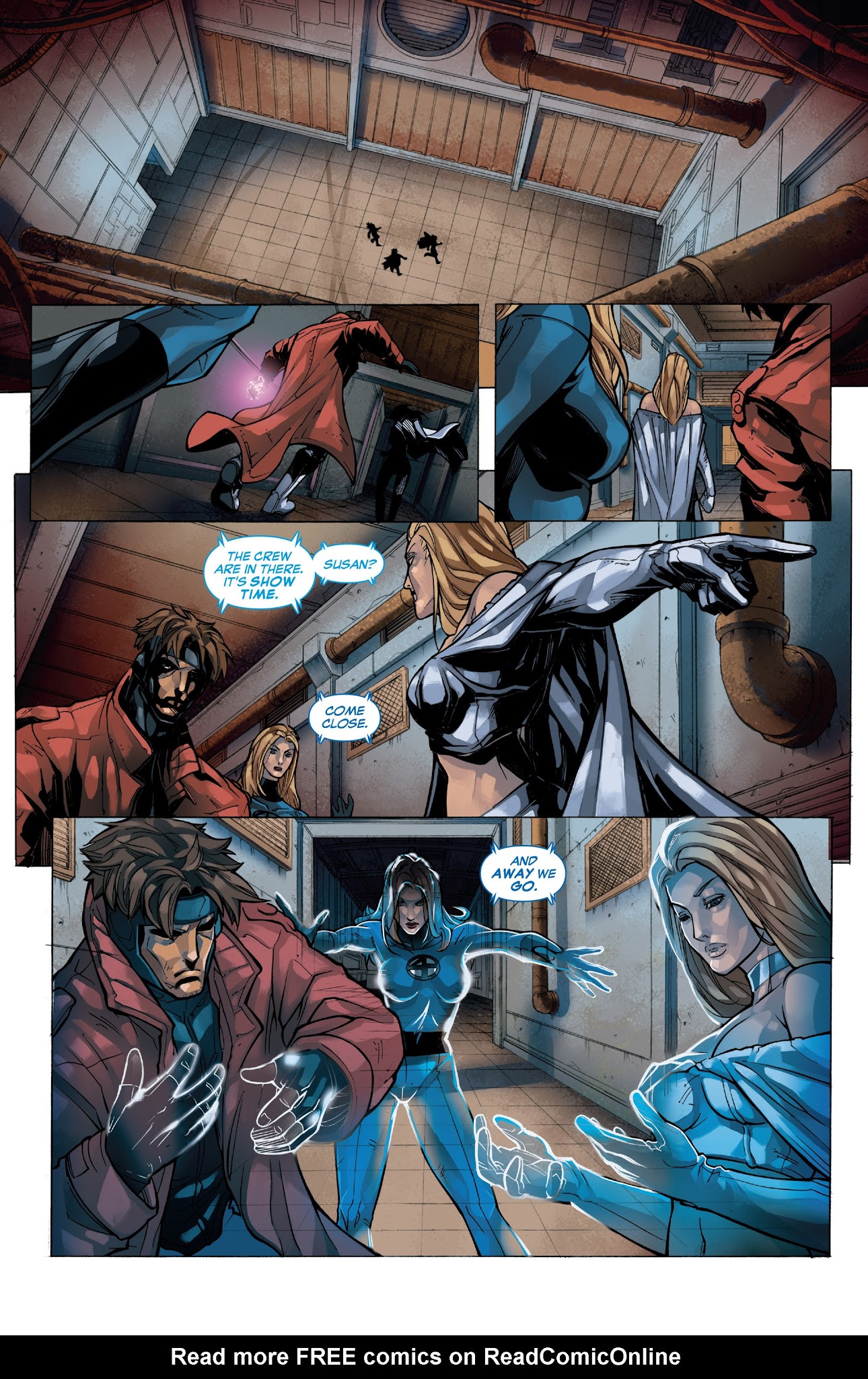 Read online X-Men/Fantastic Four comic -  Issue #2 - 12