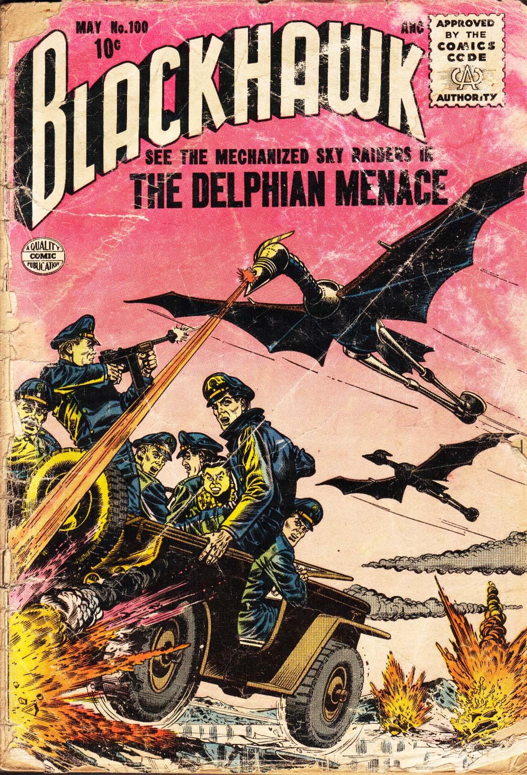 Read online Blackhawk (1957) comic -  Issue #100 - 1