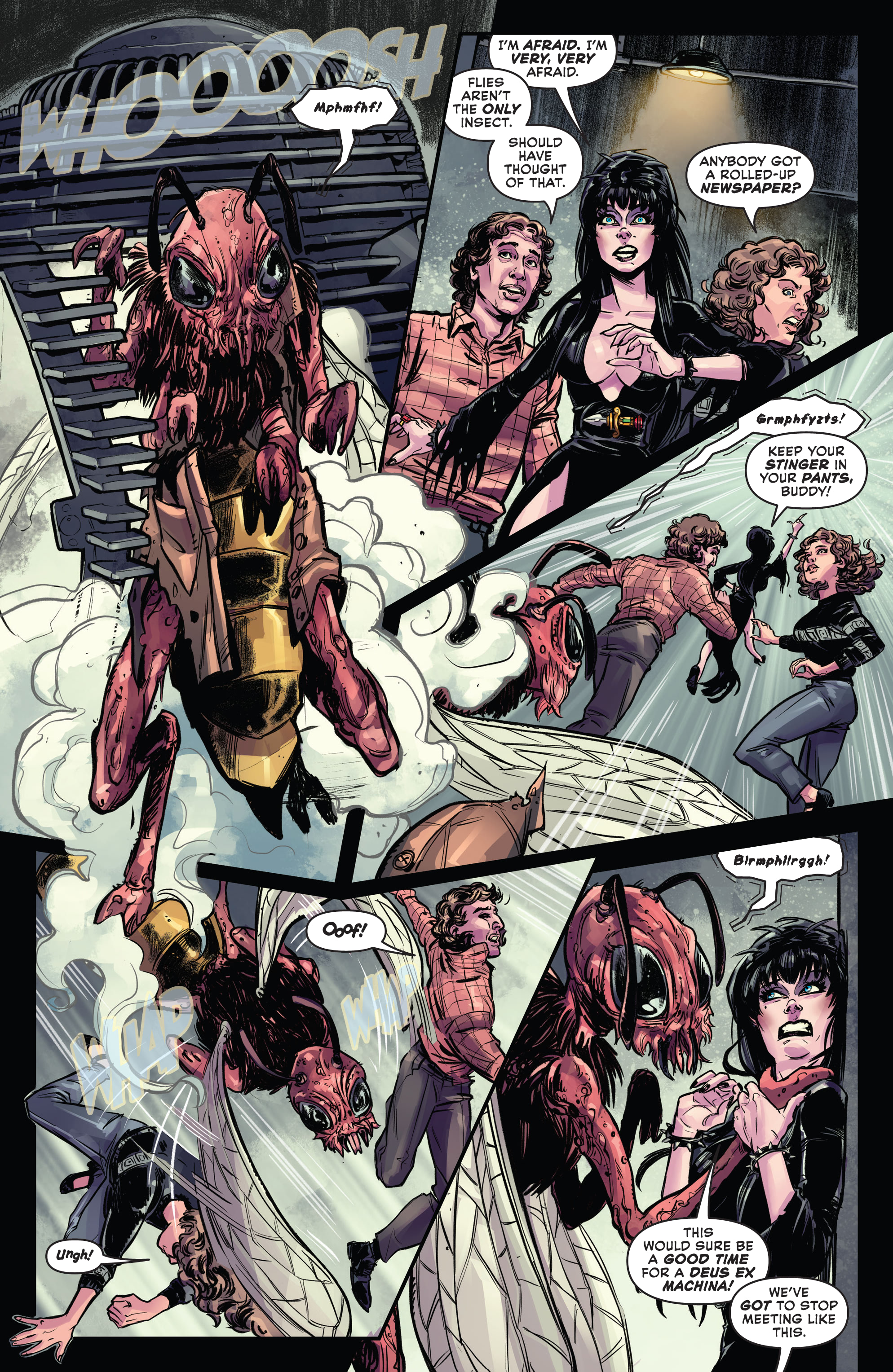 Read online Elvira in Horrorland comic -  Issue #5 - 21