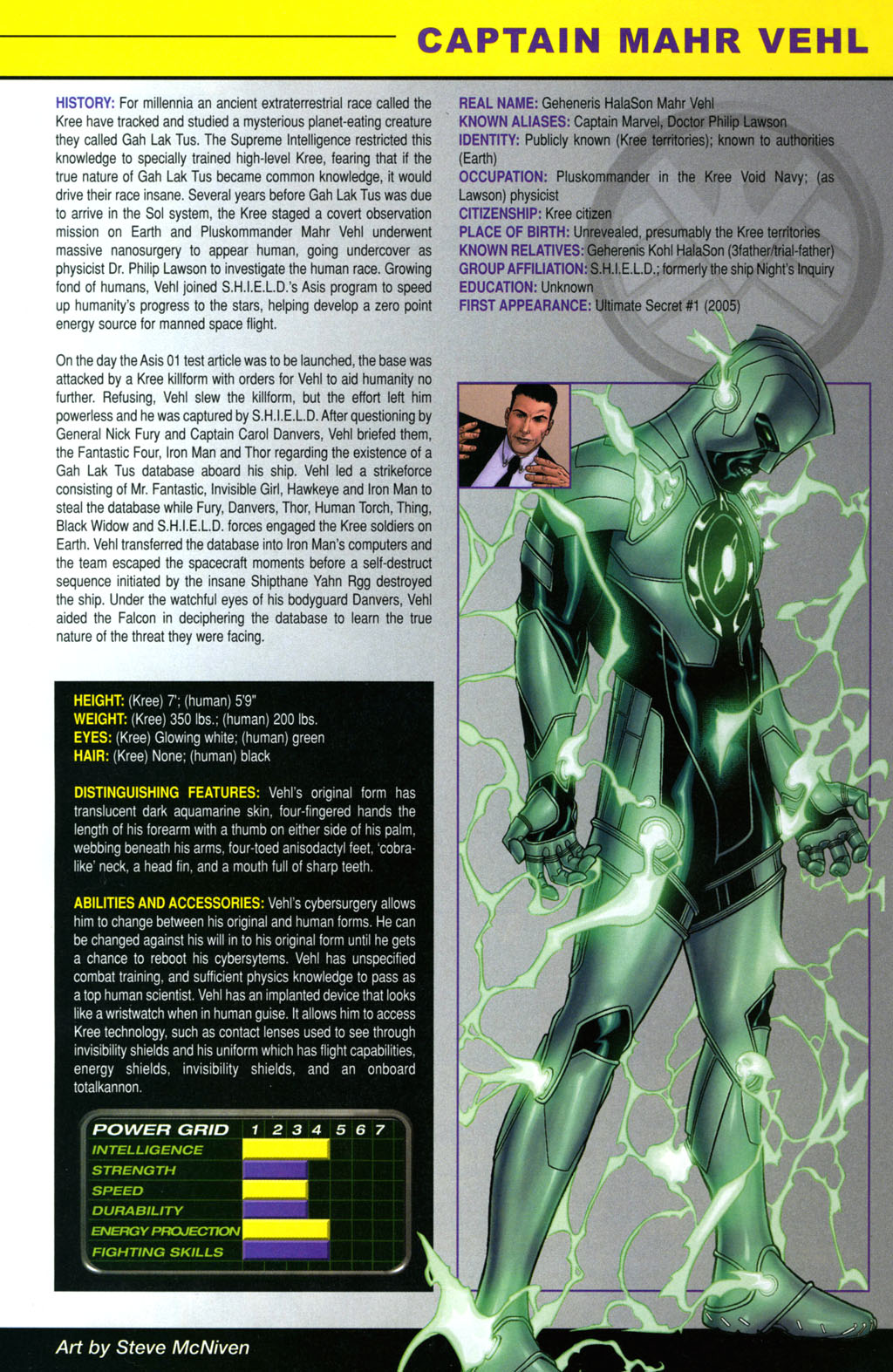 Read online Official Handbook of the Ultimate Marvel Universe: The Ultimates & X-Men 2005 comic -  Issue # Full - 11