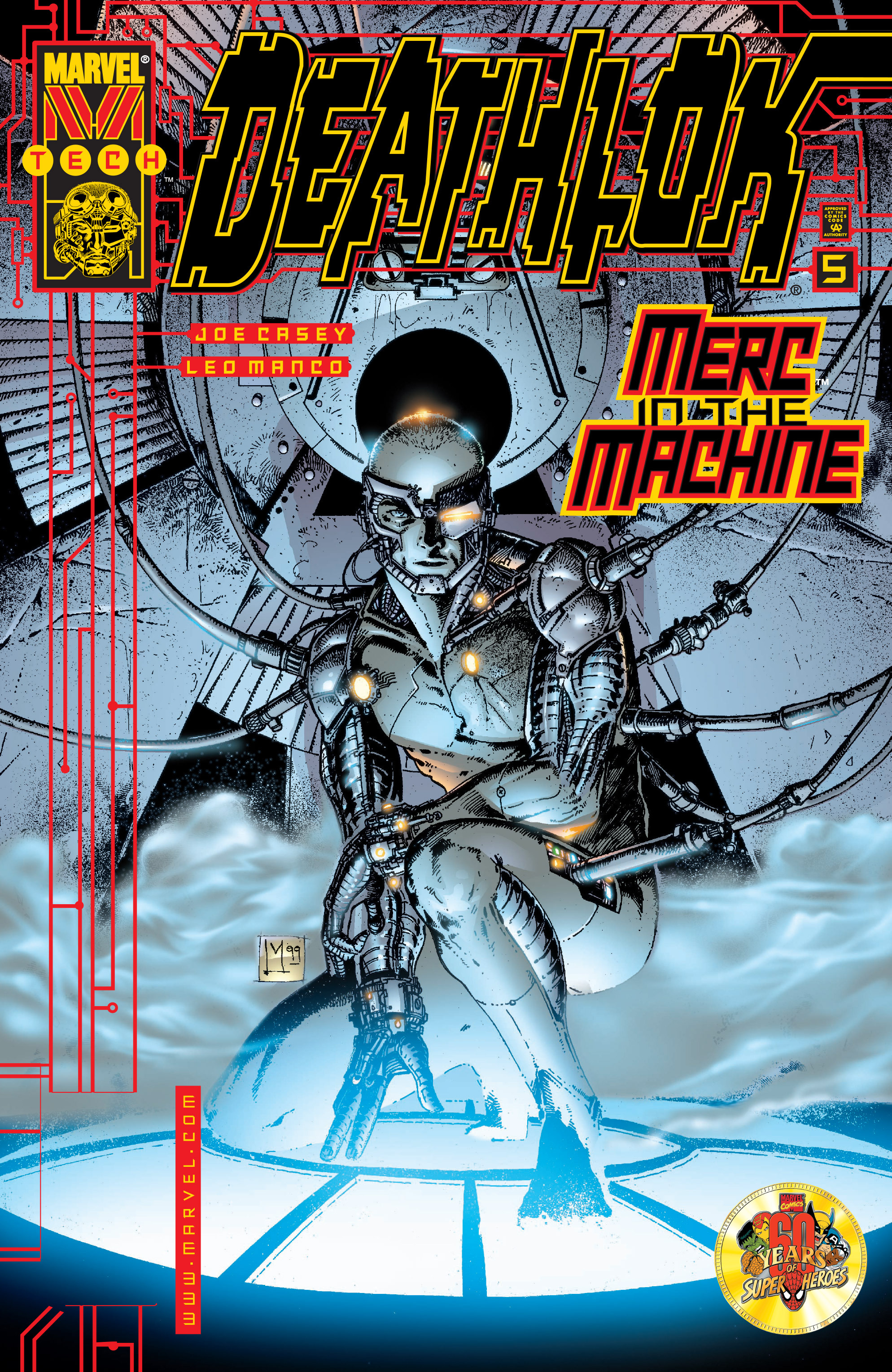 Read online Deathlok (1999) comic -  Issue #5 - 1