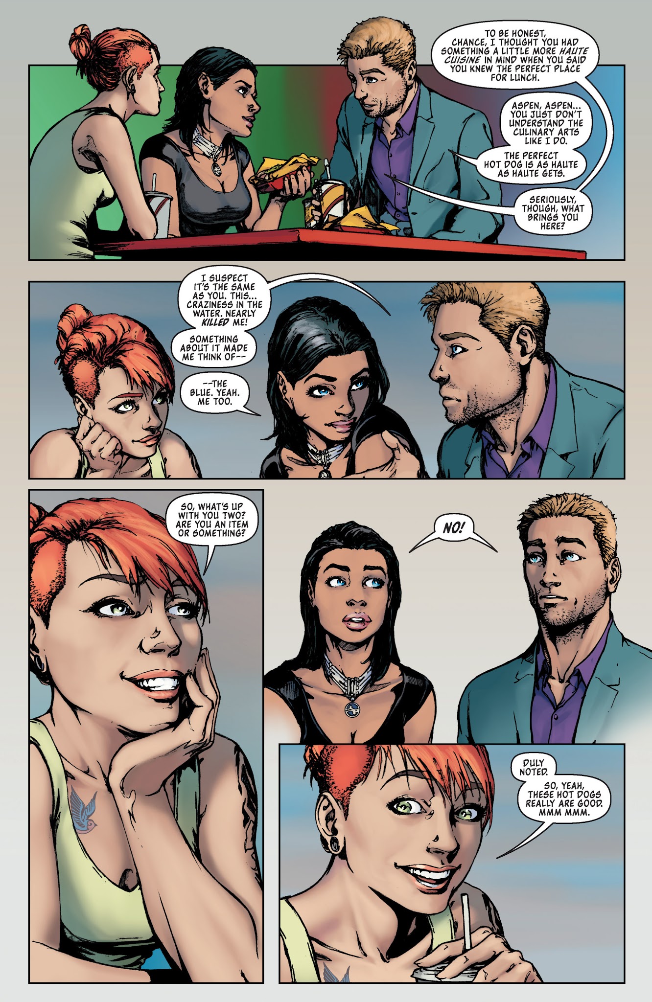 Read online Michael Turner's Fathom (2013) comic -  Issue #5 - 5