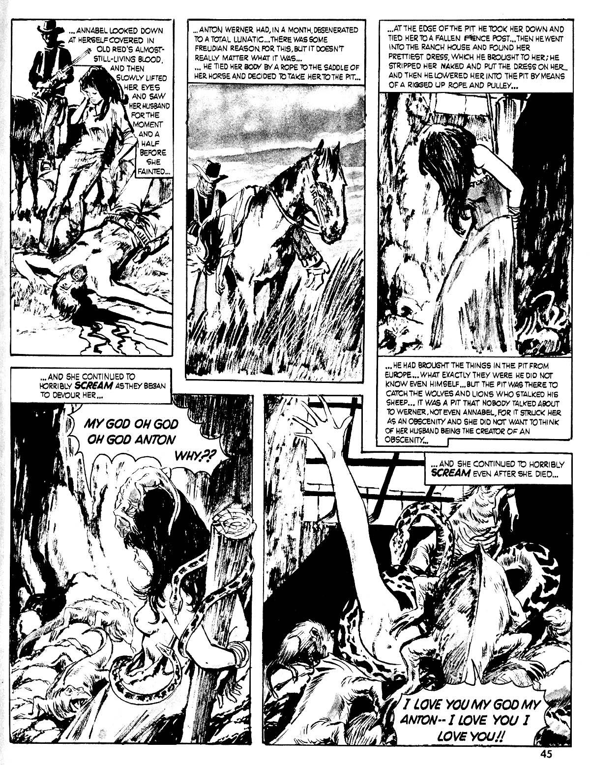 Read online Nightmare (1970) comic -  Issue #11 - 45