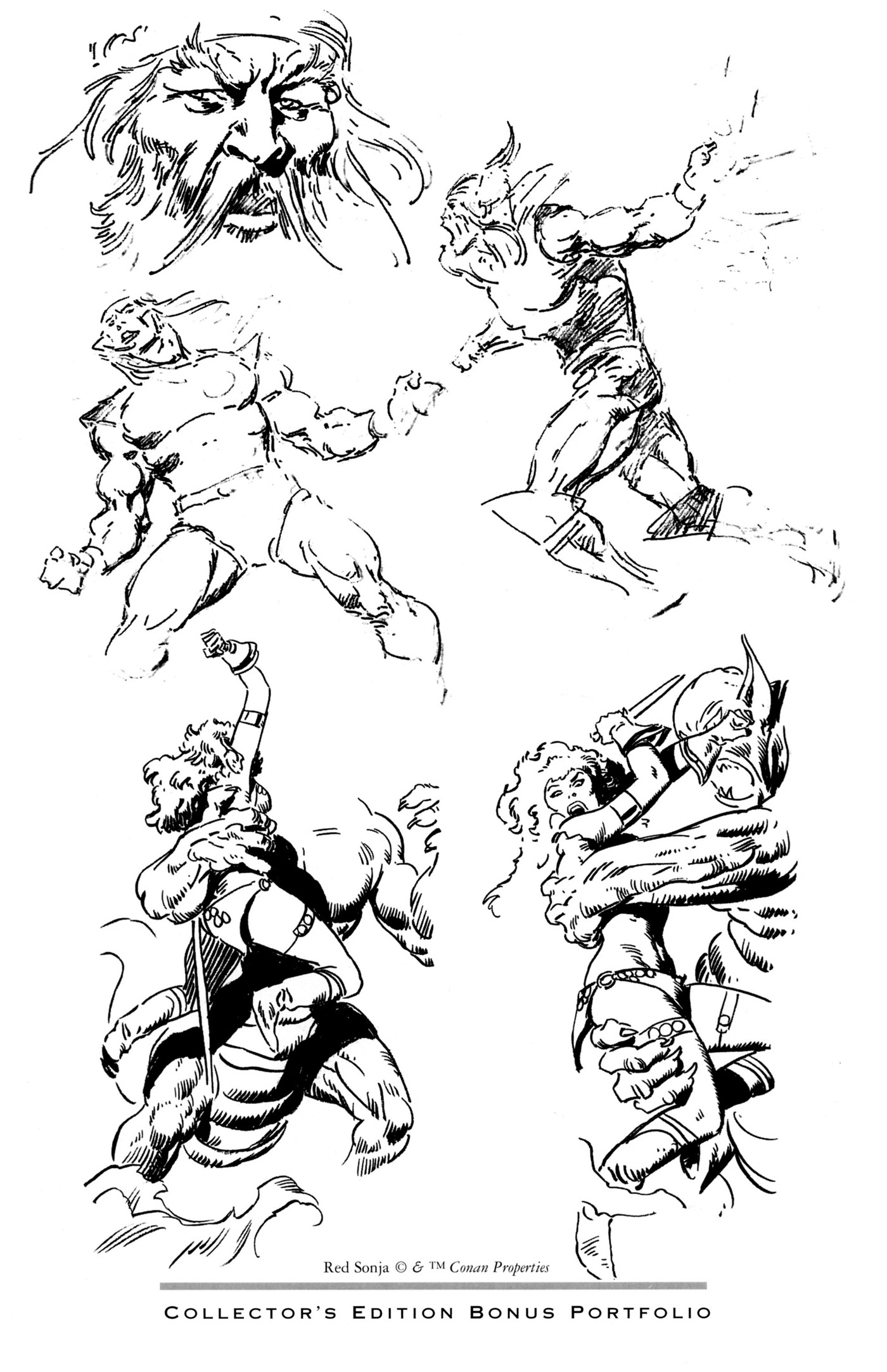 Read online John Buscema Sketchbook comic -  Issue # TPB - 121