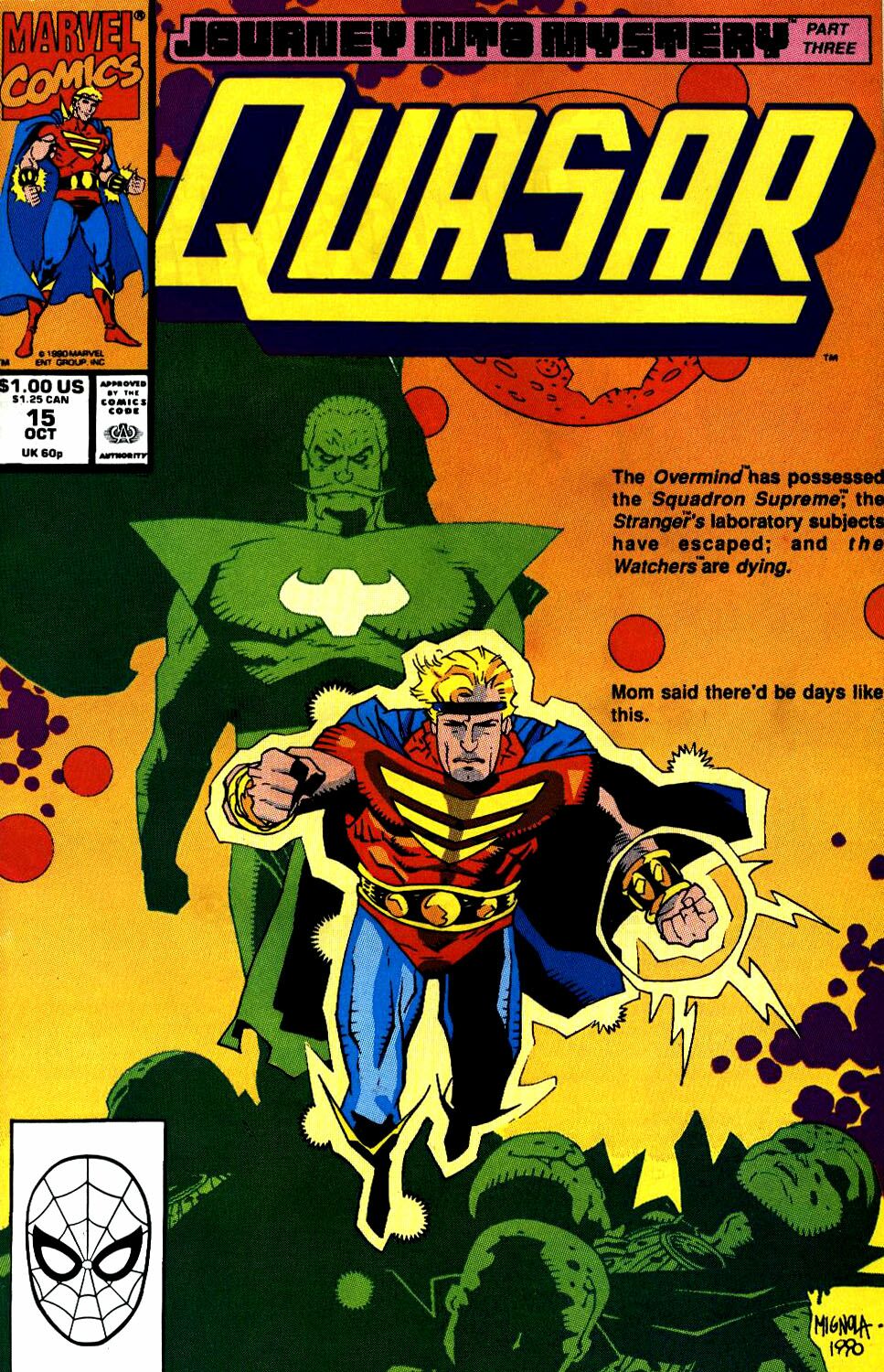 Read online Quasar comic -  Issue #15 - 1