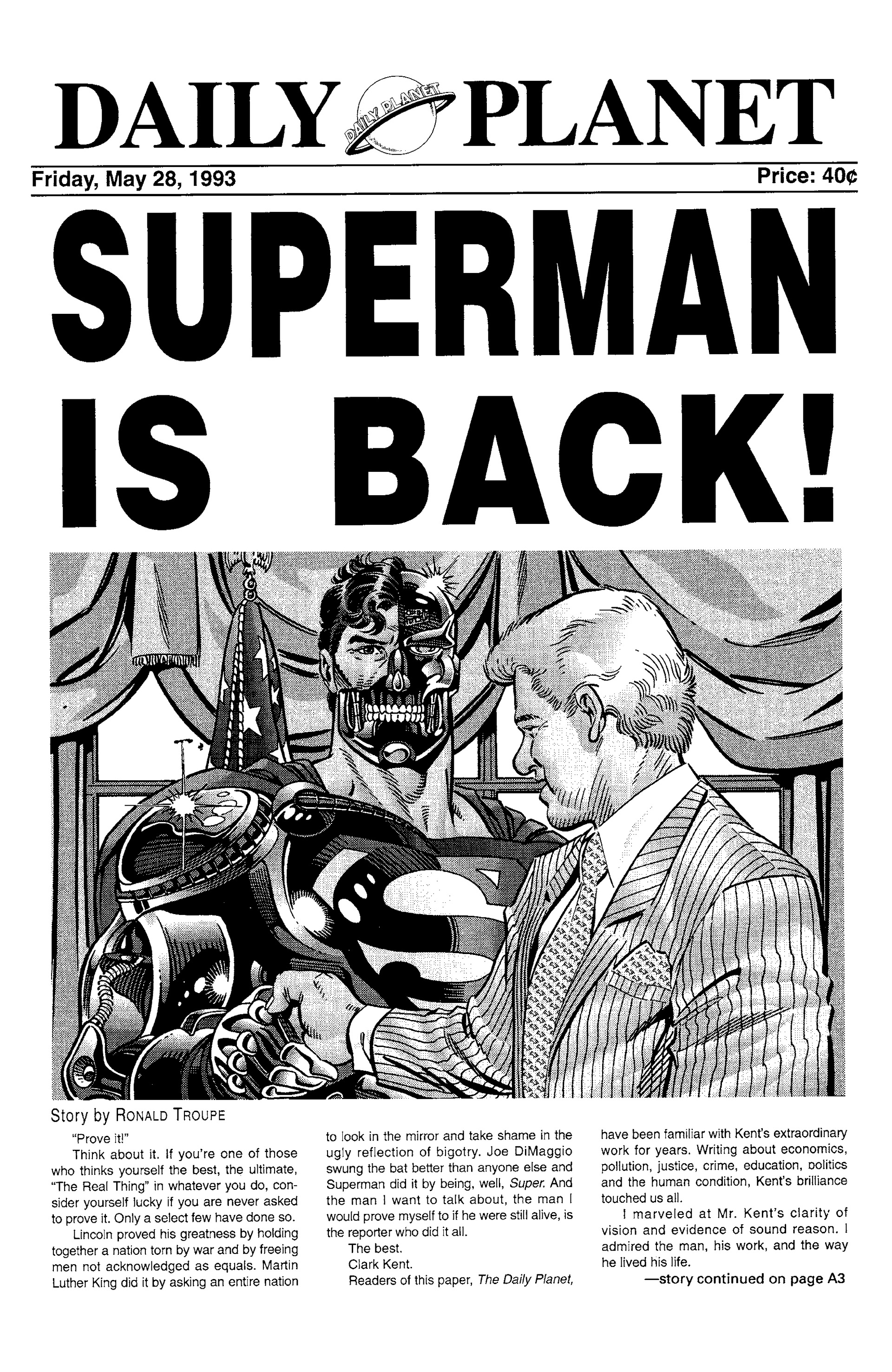 Read online Superman (1987) comic -  Issue #79 - 23
