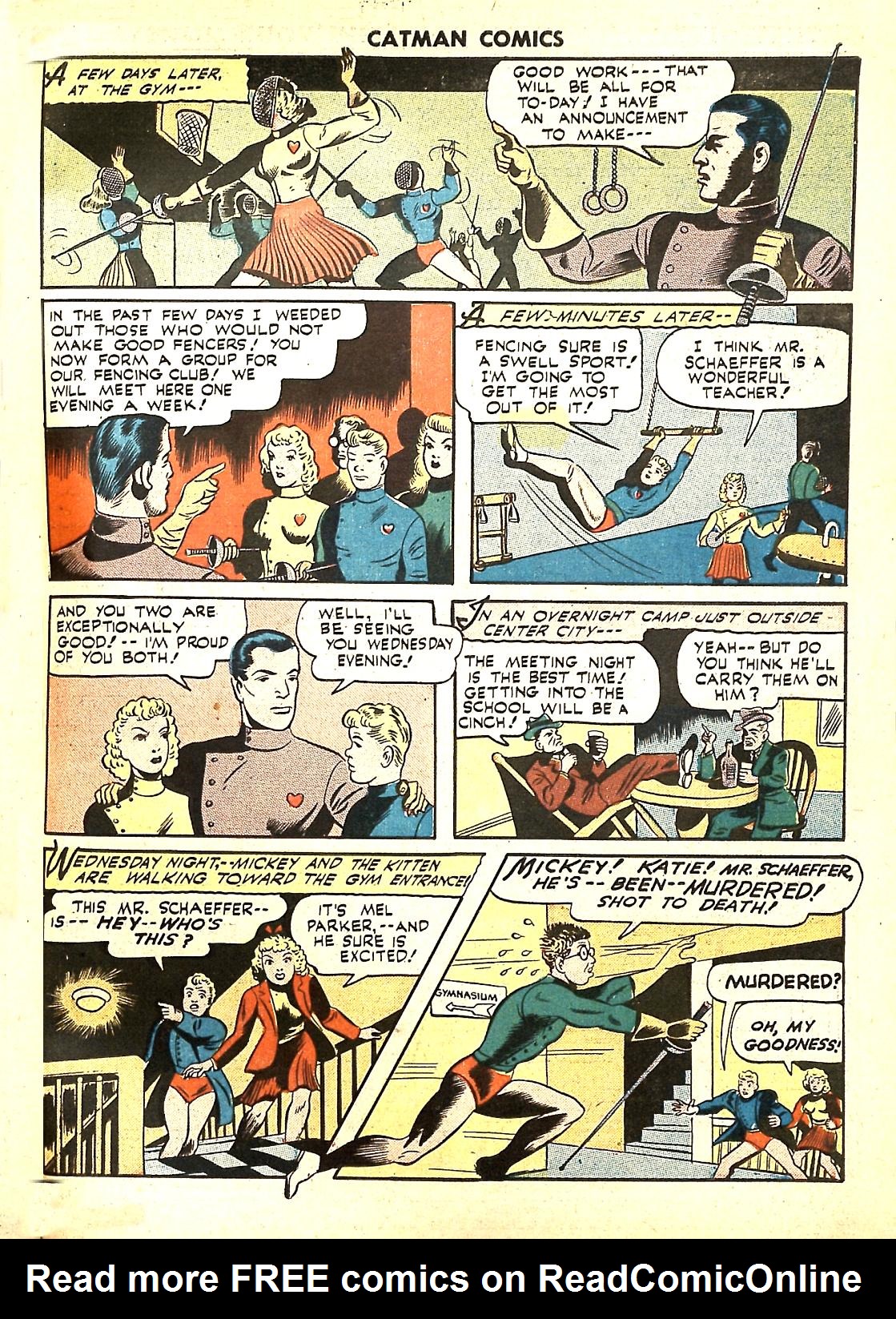 Read online Cat-Man Comics comic -  Issue #25 - 39