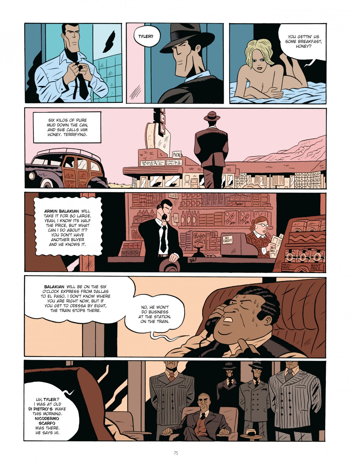 Read online Tyler Cross comic -  Issue #1 - 75