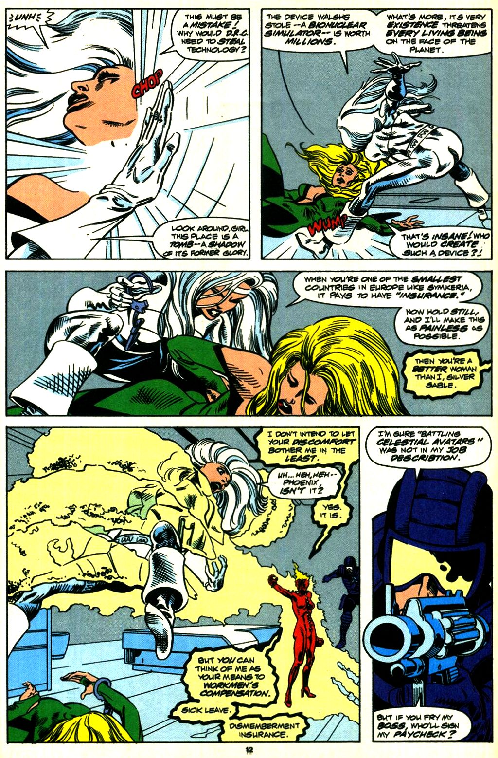 Read online Excalibur (1988) comic -  Issue #36 - 10