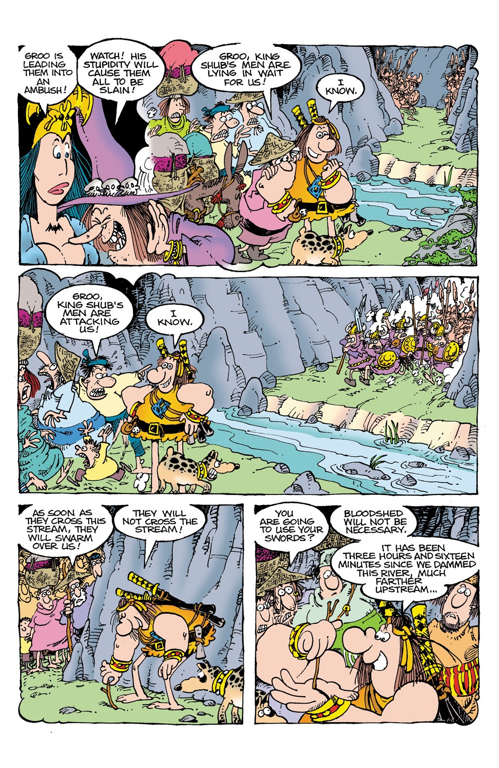 Read online Sergio Aragonés' Groo: The Most Intelligent Man In The World comic -  Issue # TPB - 37