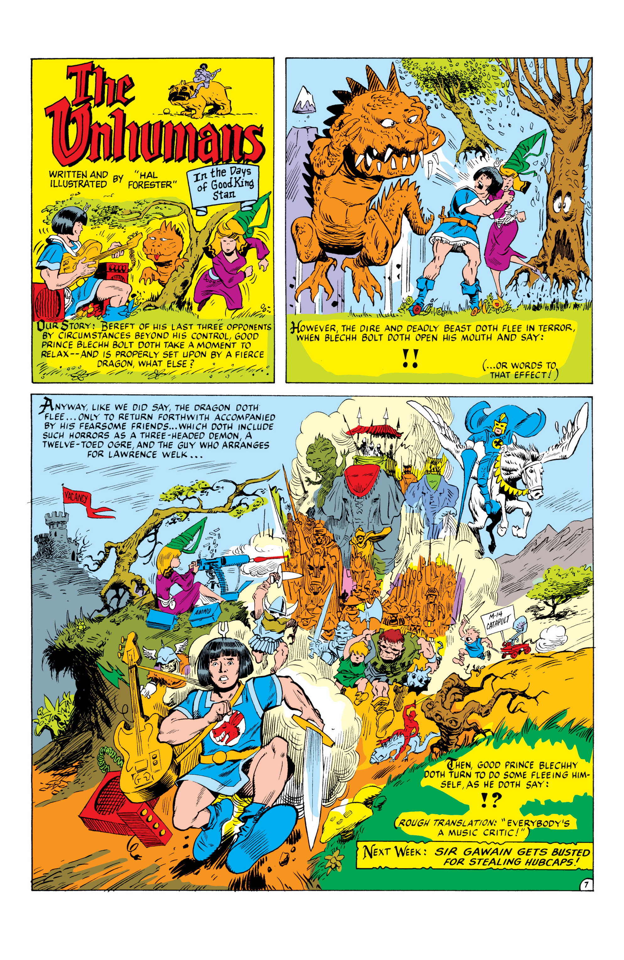 Read online Marvel Masterworks: The Inhumans comic -  Issue # TPB 1 (Part 3) - 32