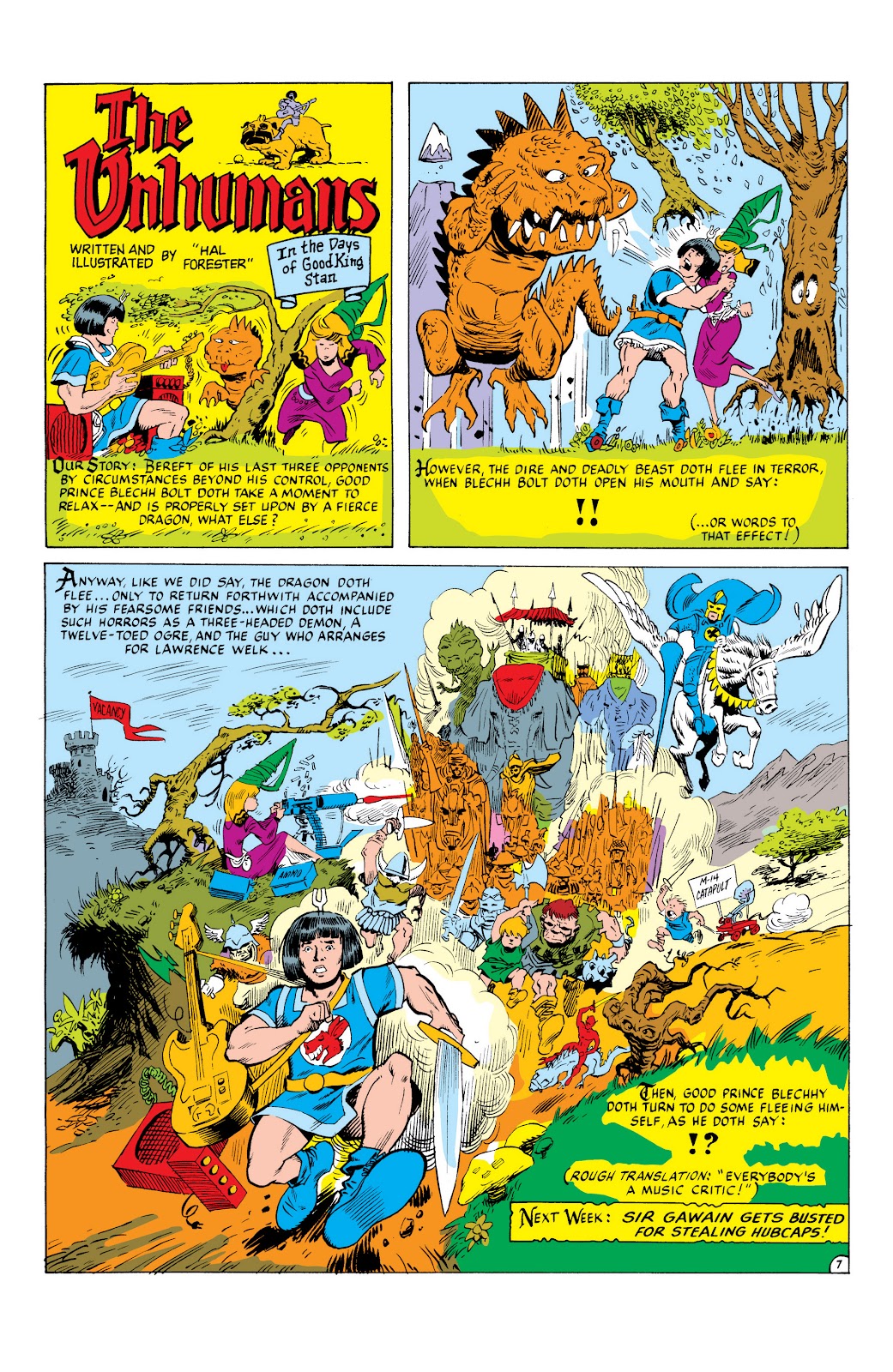 Marvel Masterworks: The Inhumans issue TPB 1 (Part 3) - Page 32