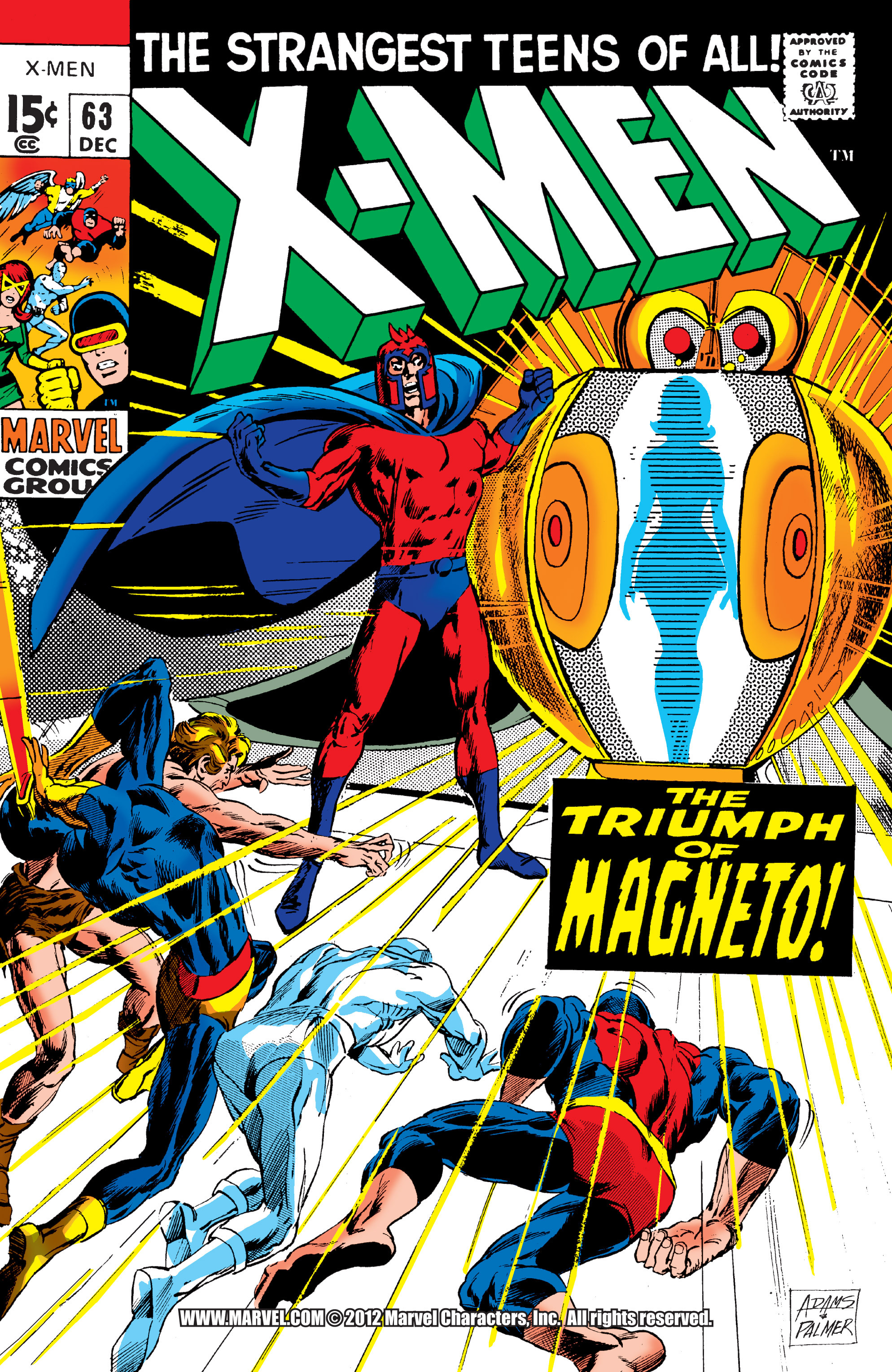 Read online Uncanny X-Men (1963) comic -  Issue #63 - 1