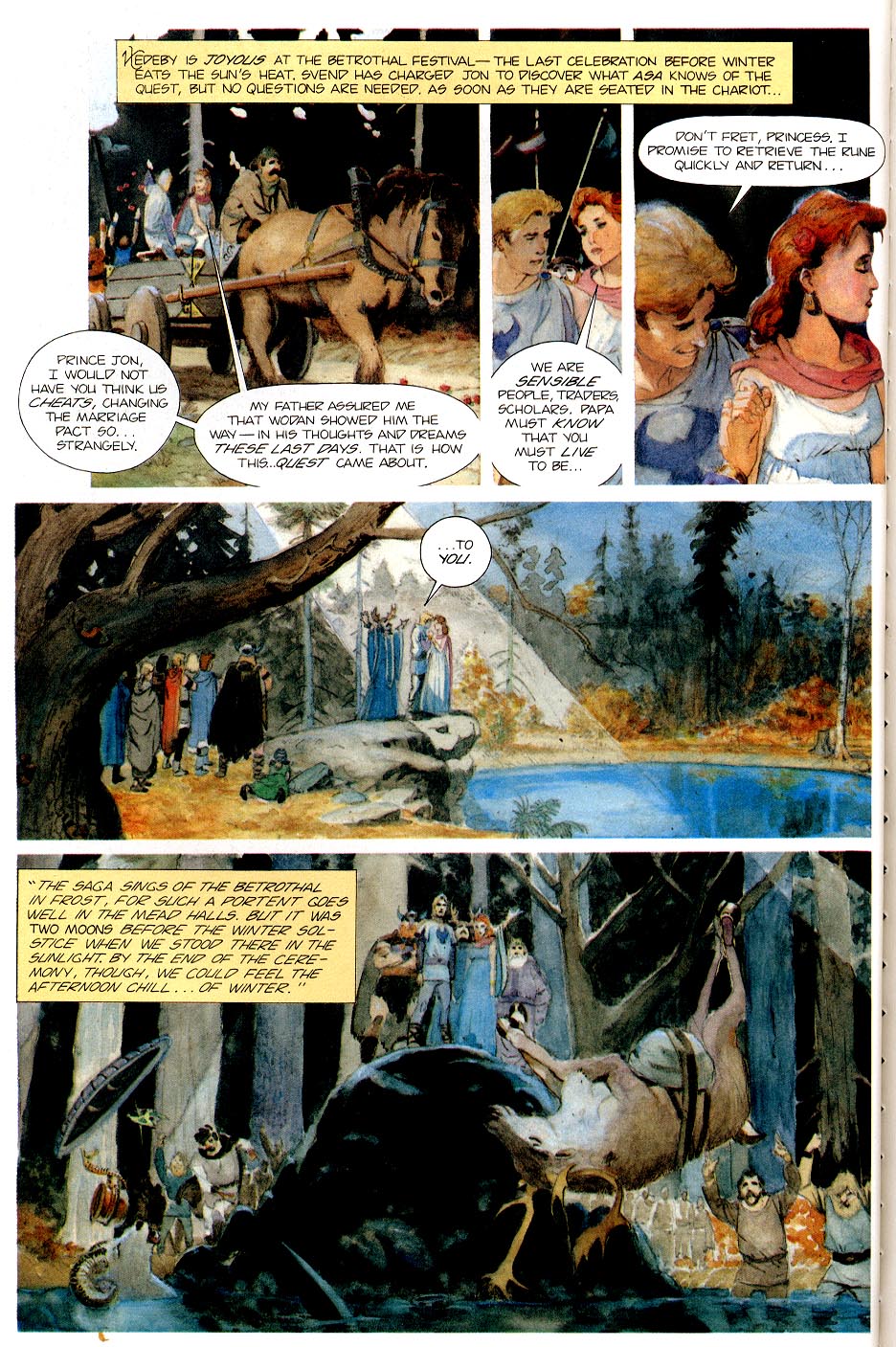 Read online Viking Glory: The Viking Prince comic -  Issue # TPB - 48