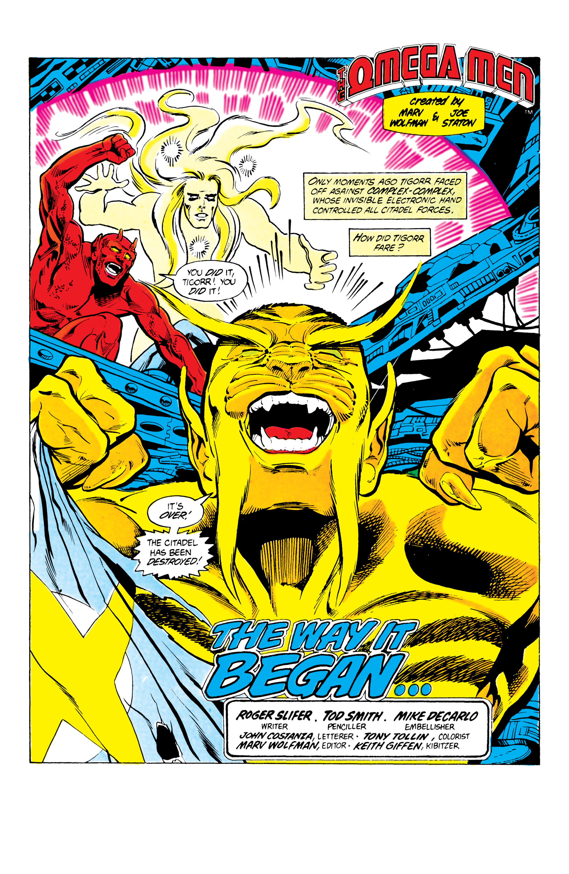 Read online The Omega Men (1983) comic -  Issue #7 - 2