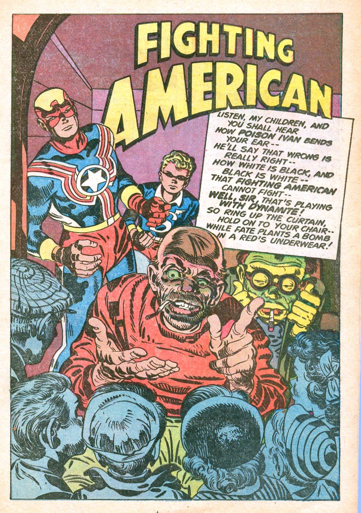 Read online Fighting American (1954) comic -  Issue #3 - 15