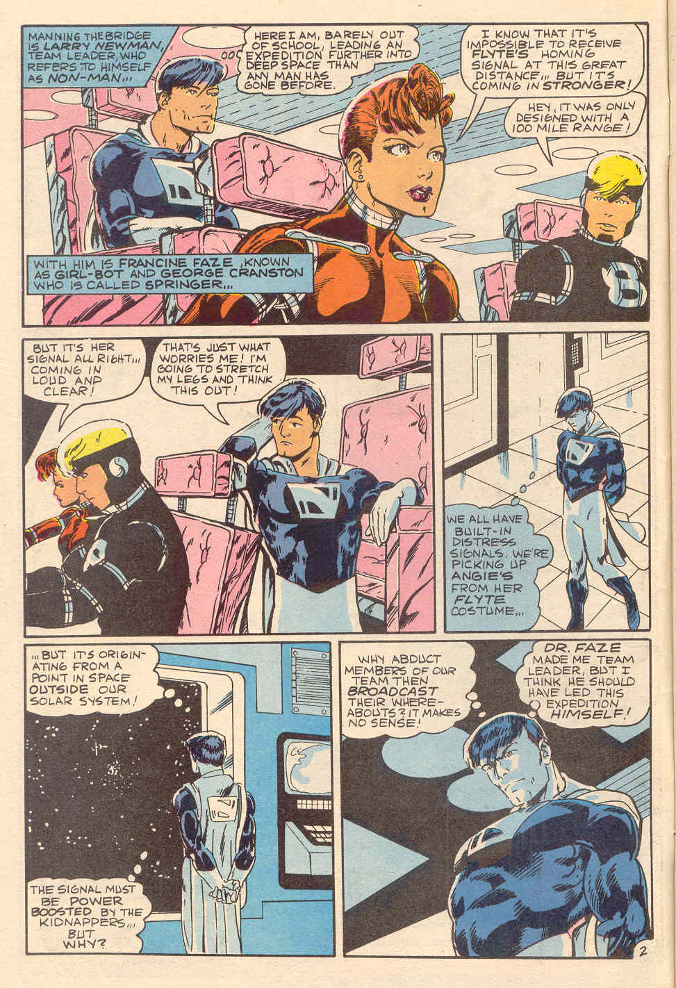 Read online Faze One Fazers comic -  Issue #1 - 4