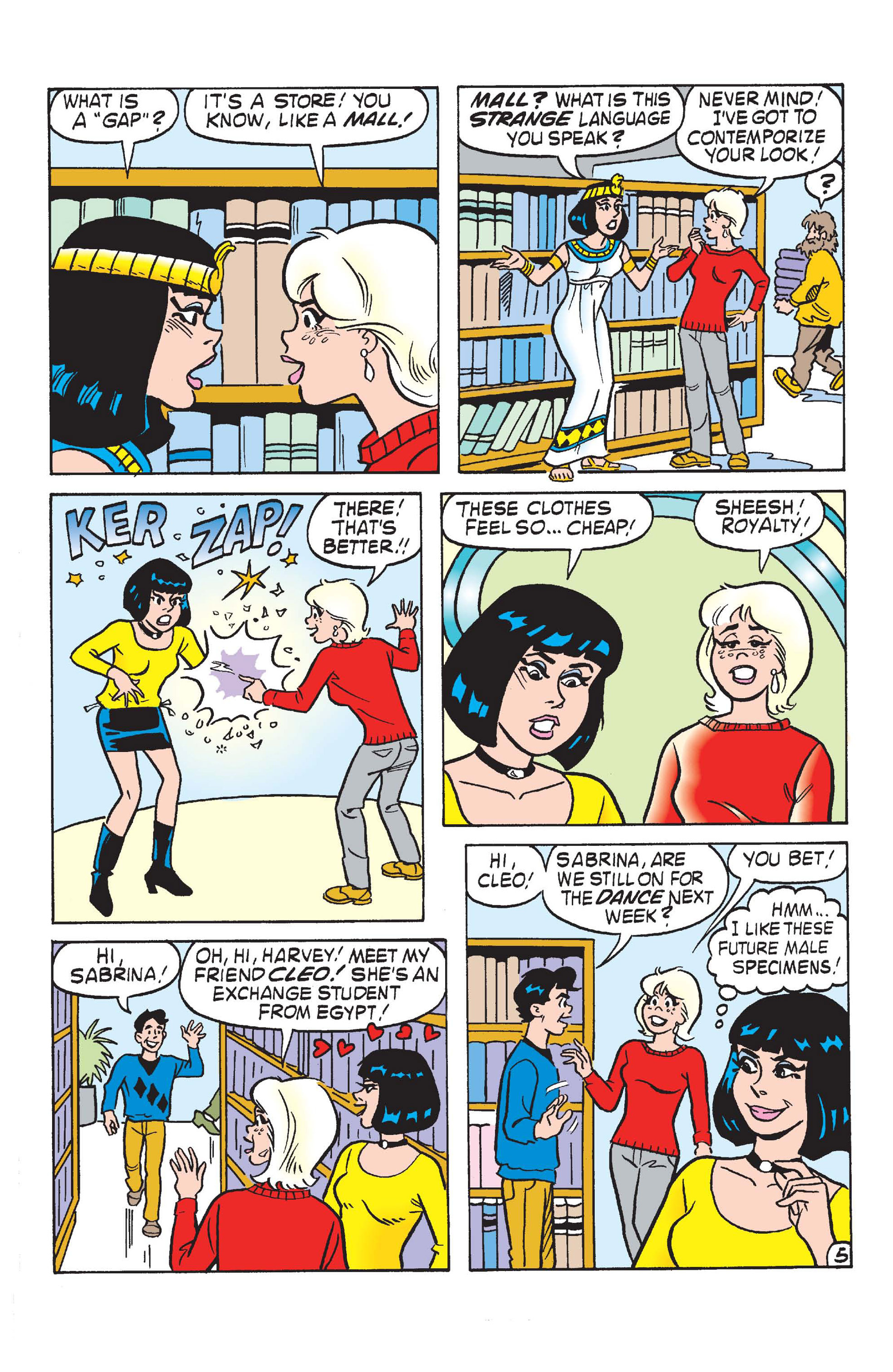 Read online Sabrina the Teenage Witch (1997) comic -  Issue #1 - 6