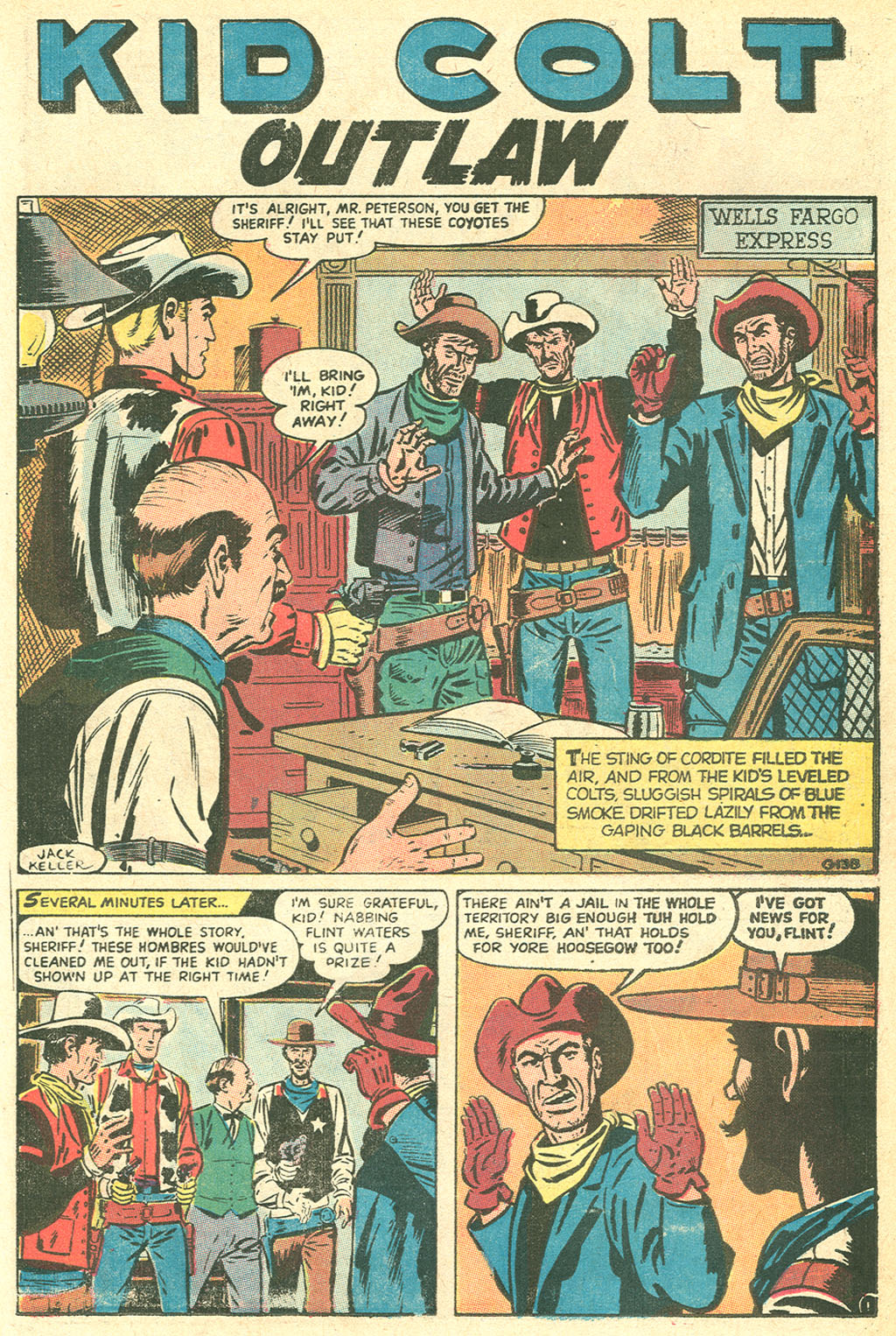 Read online Kid Colt Outlaw comic -  Issue #156 - 37