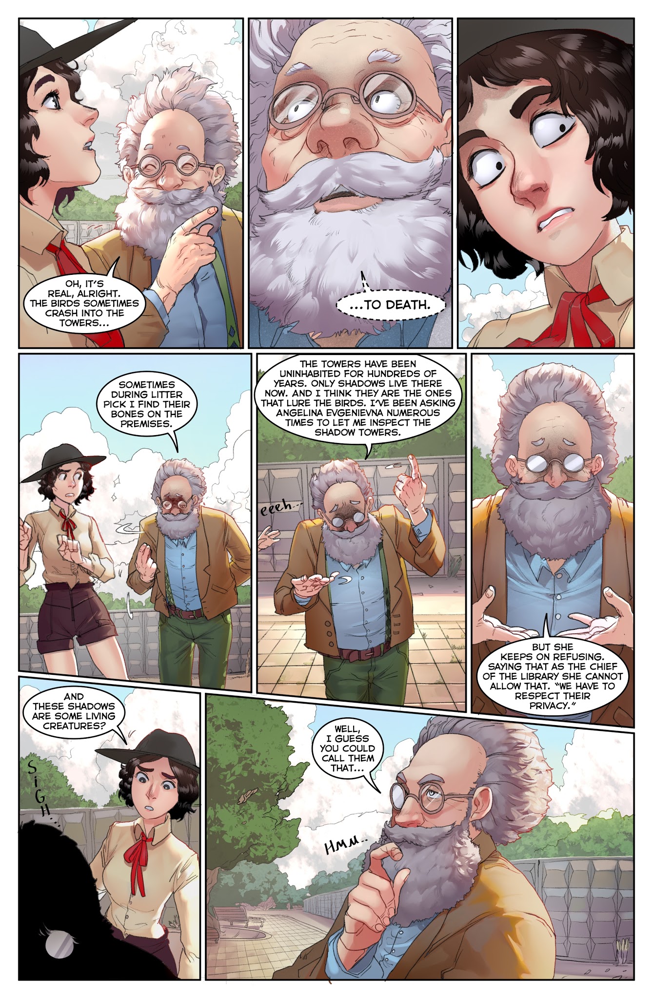Read online Exlibrium comic -  Issue #9 - 15