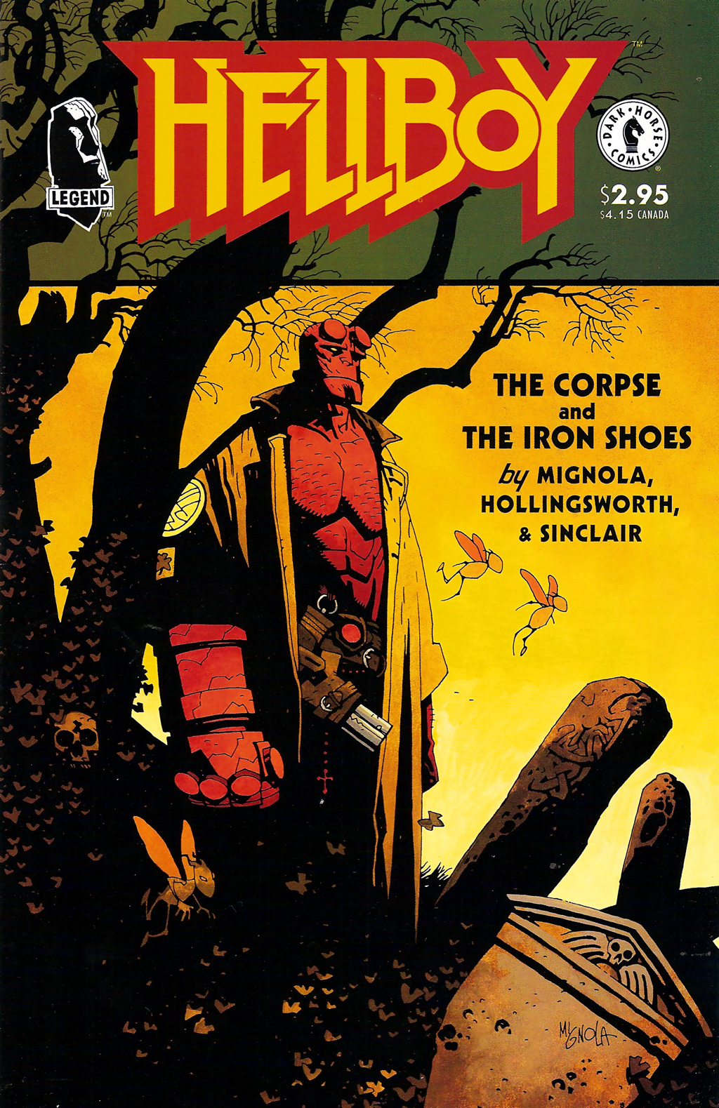 Read online Hellboy: The Corpse and the Iron Shoes comic -  Issue # Full - 1