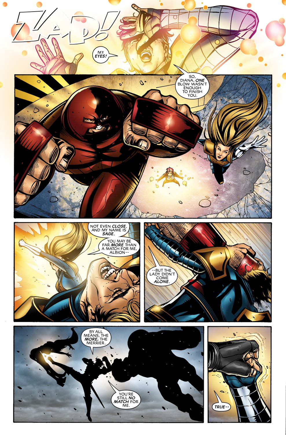 Read online New Excalibur comic -  Issue #24 - 17