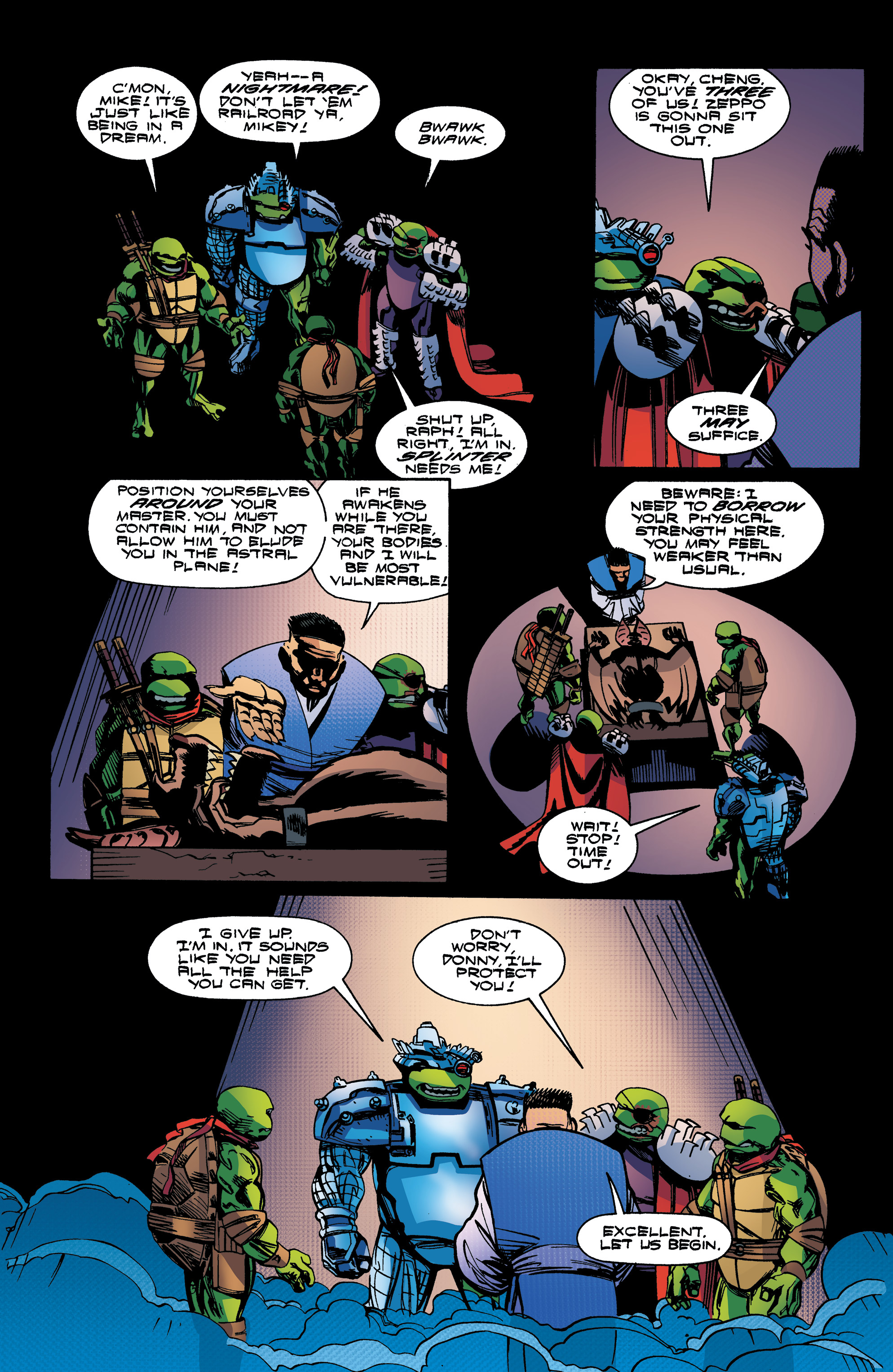 Read online Teenage Mutant Ninja Turtles: Urban Legends comic -  Issue #16 - 17