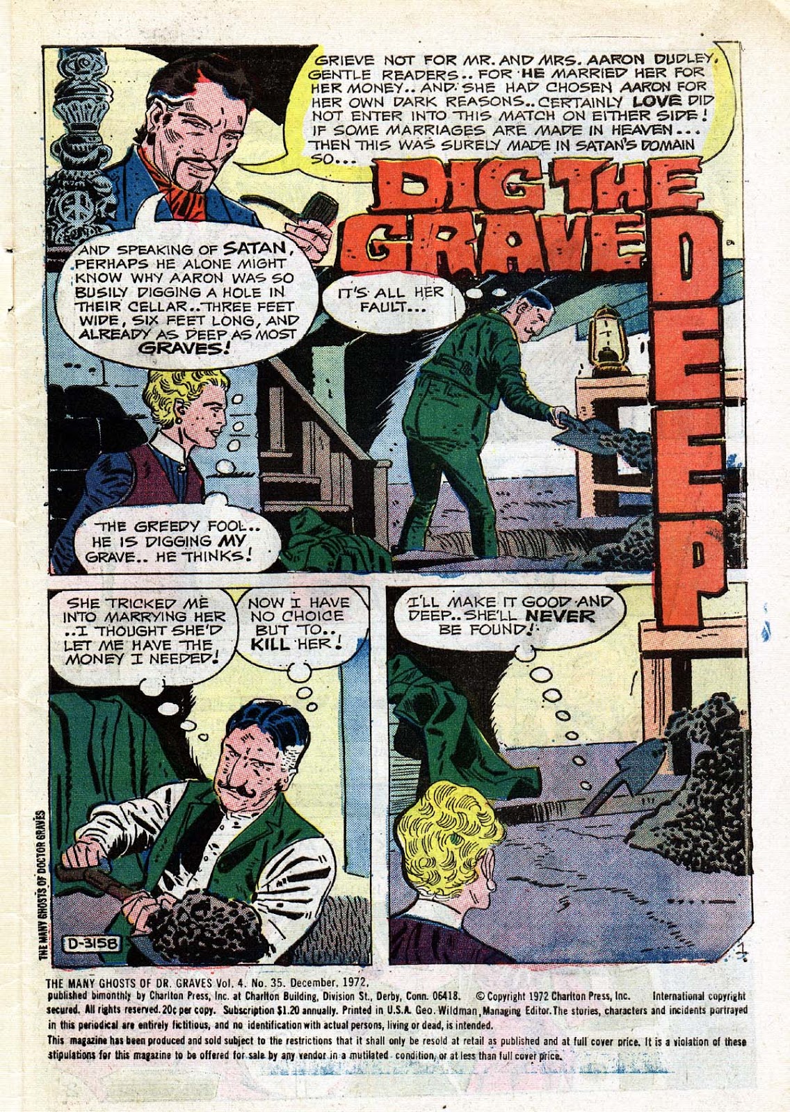 The Many Ghosts of Dr. Graves issue 35 - Page 2
