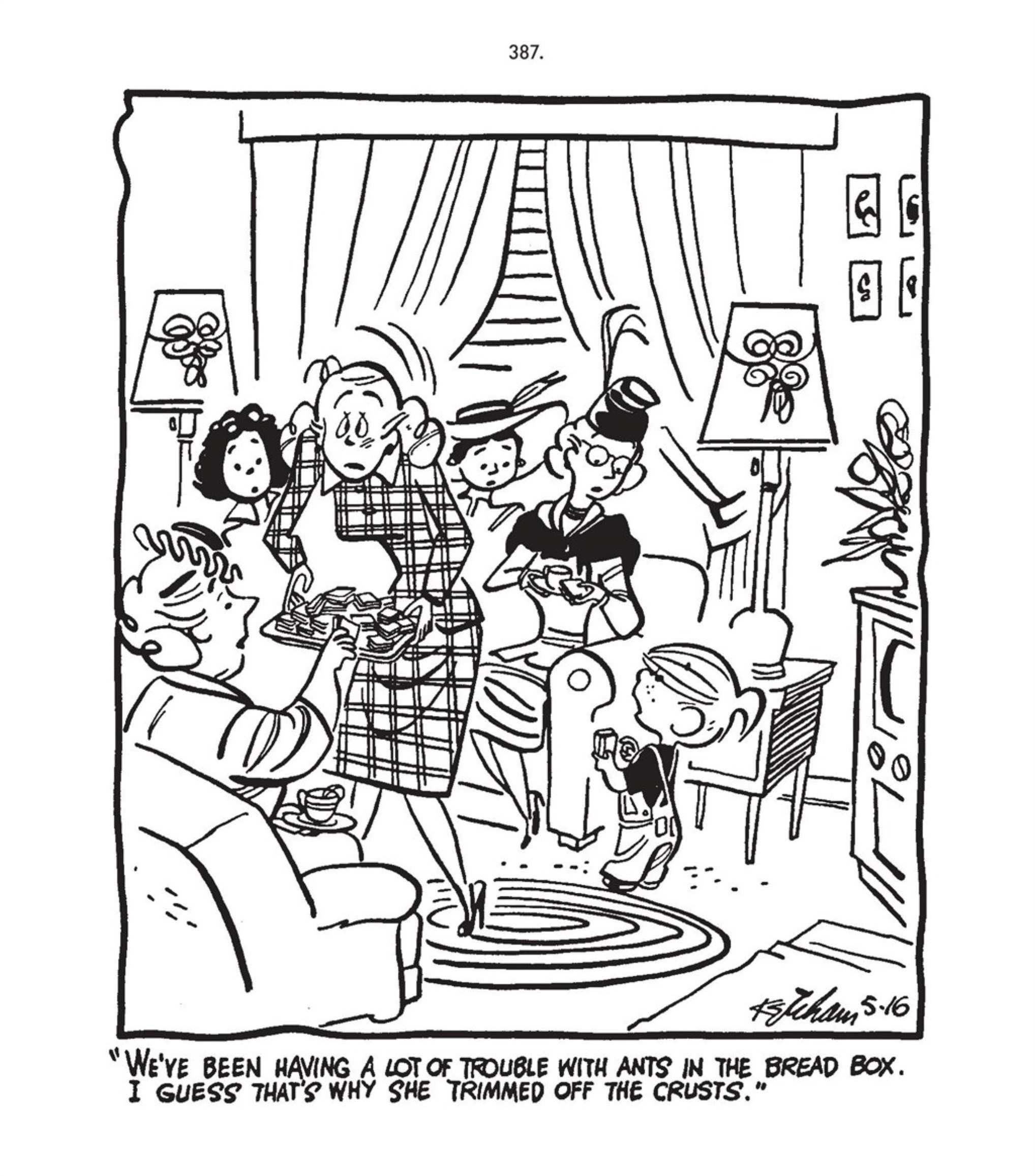 Read online Hank Ketcham's Complete Dennis the Menace comic -  Issue # TPB 1 (Part 5) - 13