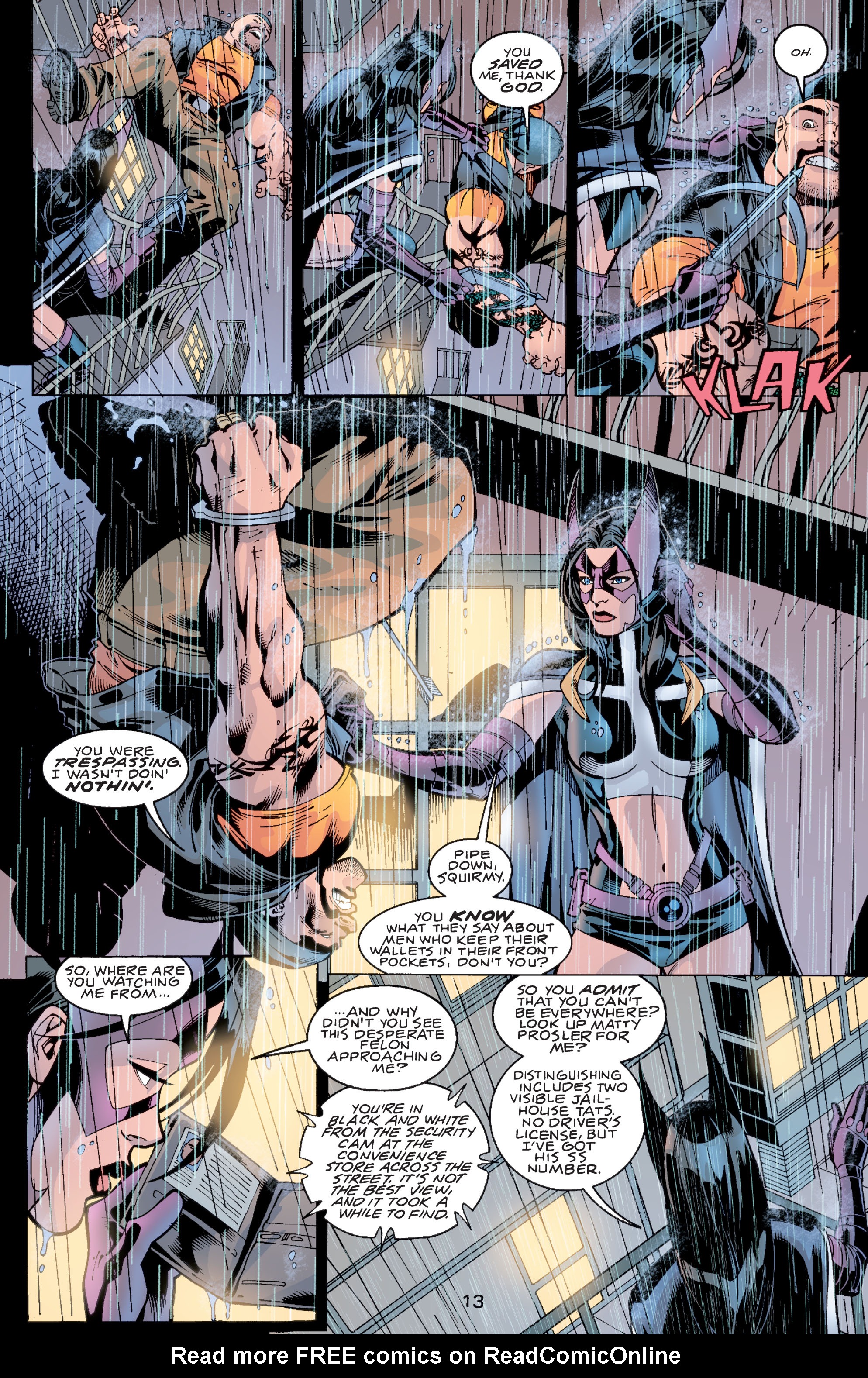 Read online Birds of Prey (1999) comic -  Issue #57 - 14