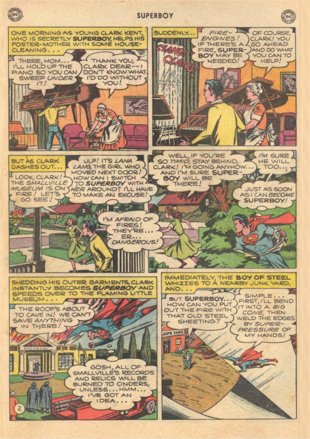 Read online Superboy (1949) comic -  Issue #10 - 3