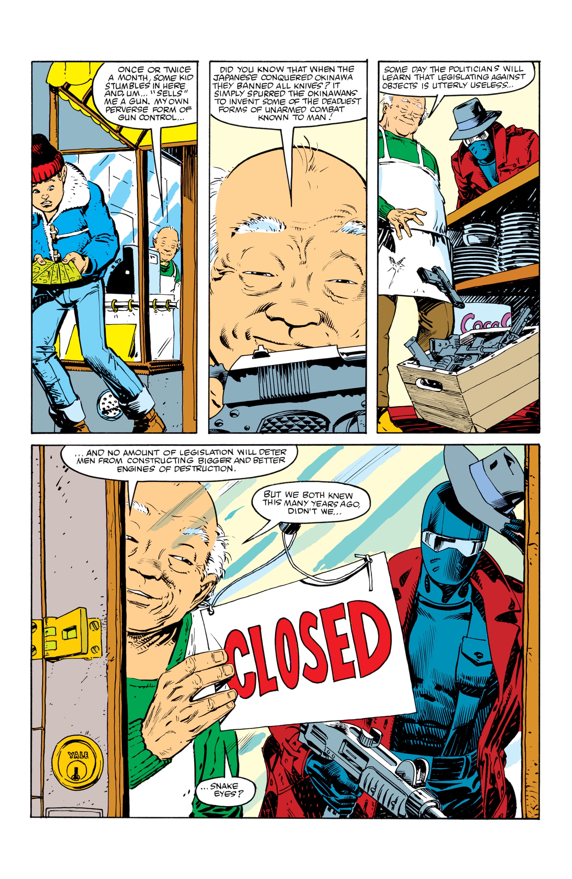 Read online G.I. Joe: A Real American Hero: Snake Eyes: The Origin comic -  Issue # Full - 7