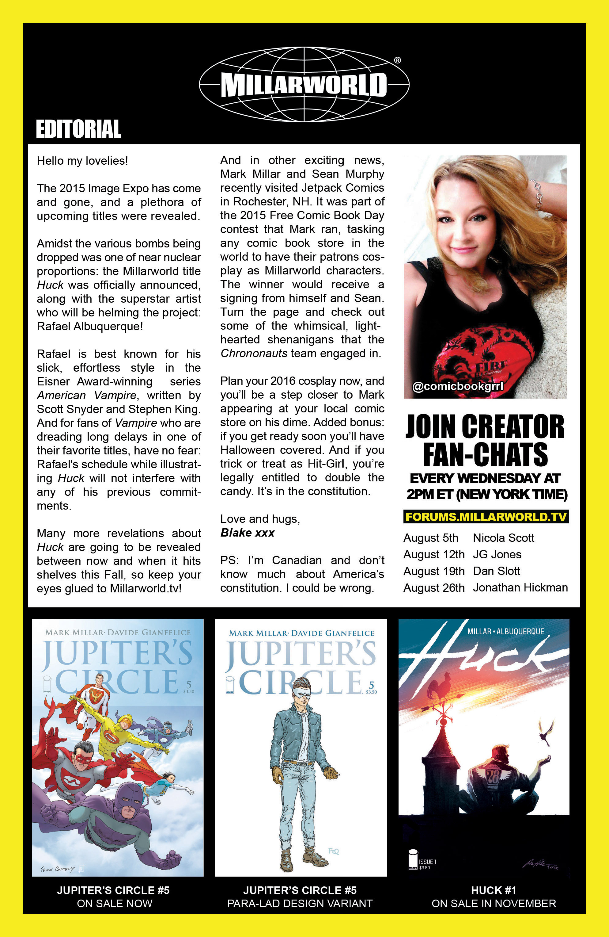 Read online Jupiter's Circle comic -  Issue #5 - 26