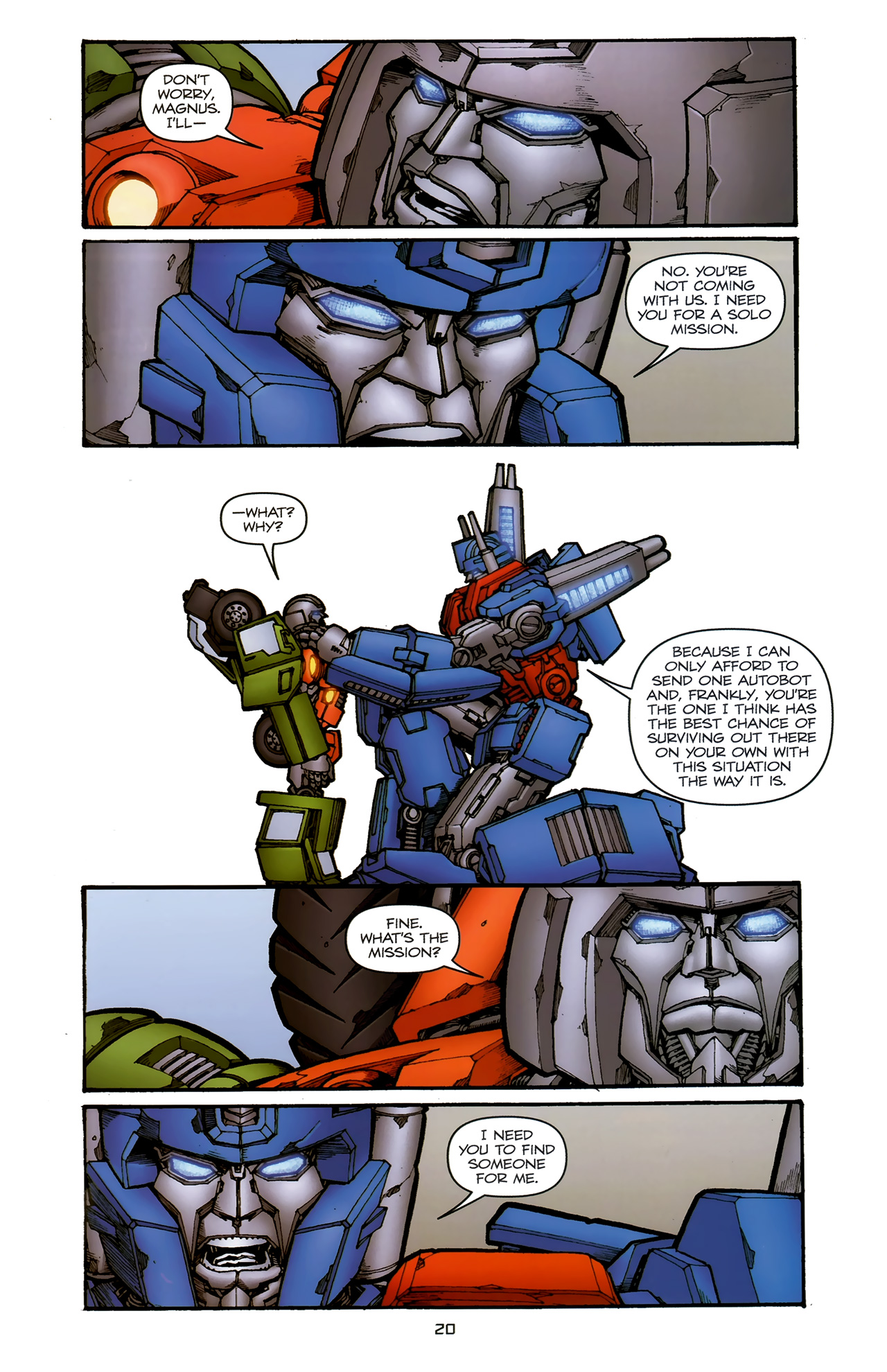 Read online The Transformers (2009) comic -  Issue #15 - 23