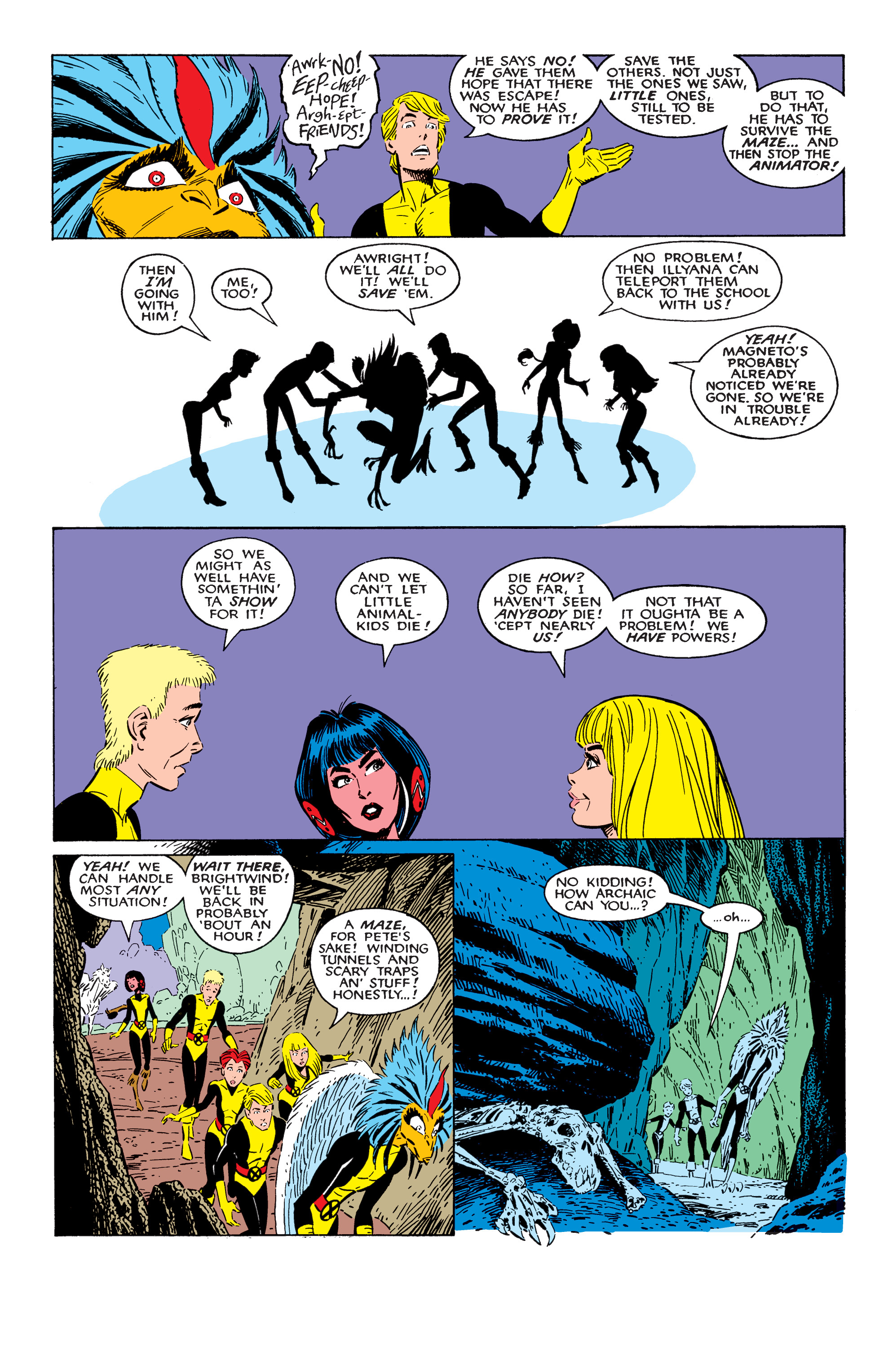 Read online X-Men Milestones: Fall of the Mutants comic -  Issue # TPB (Part 2) - 4