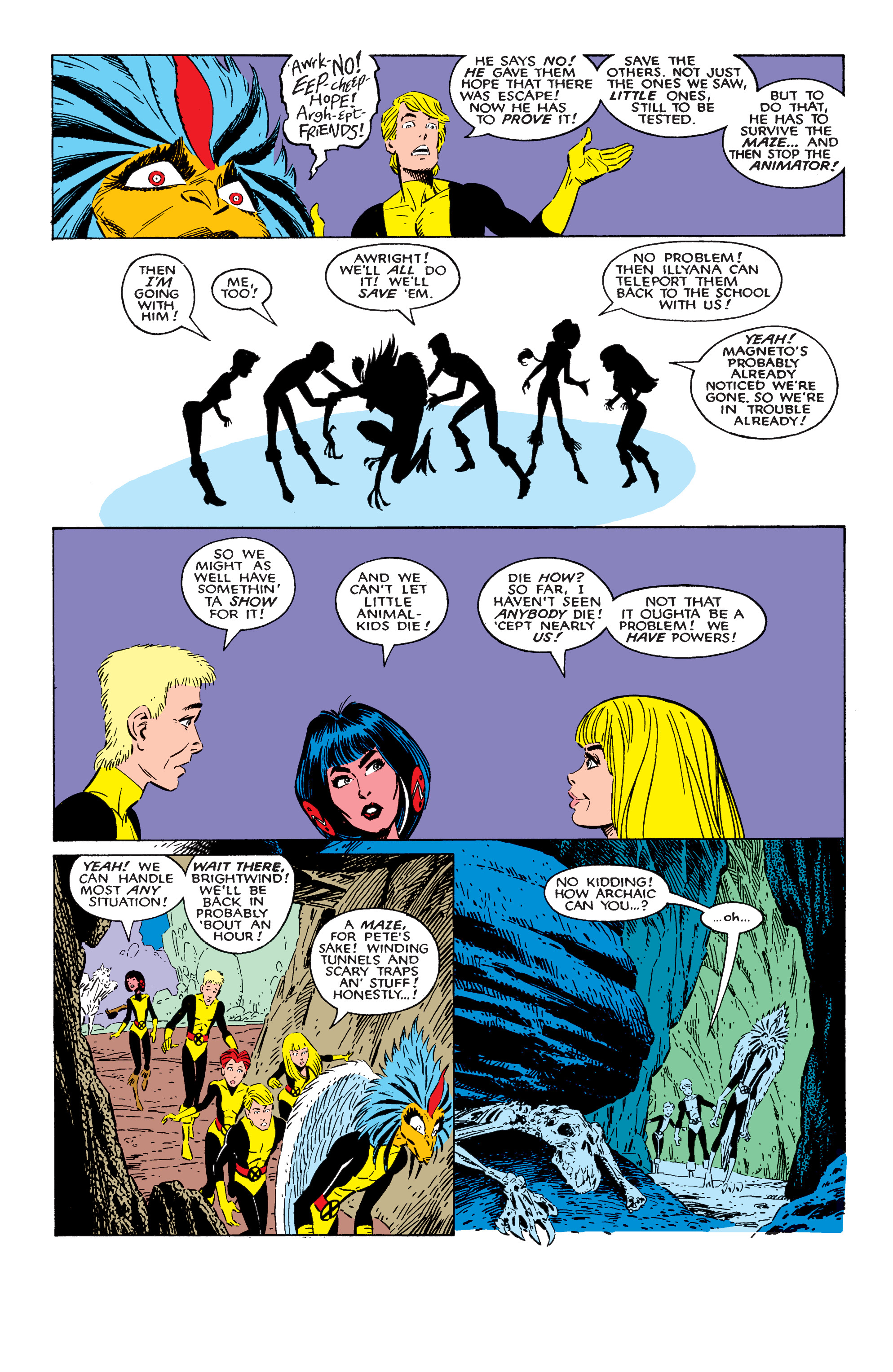 Read online X-Men Milestones: Fall of the Mutants comic -  Issue # TPB (Part 2) - 4