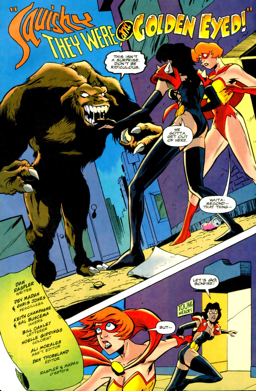 Read online Young Heroes in Love comic -  Issue #17 - 4