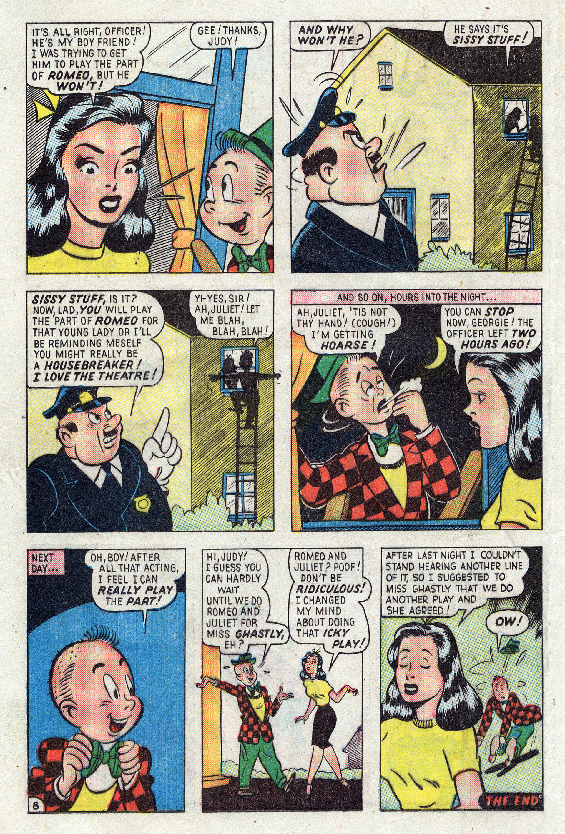 Read online Georgie And Judy Comics comic -  Issue #20 - 33