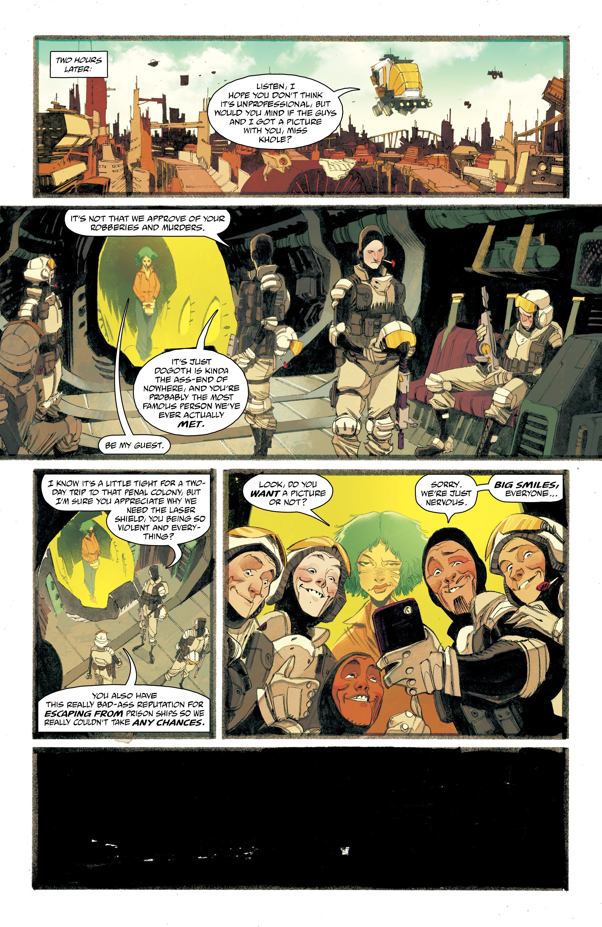 Read online Space Bandits comic -  Issue # _TPB - 18