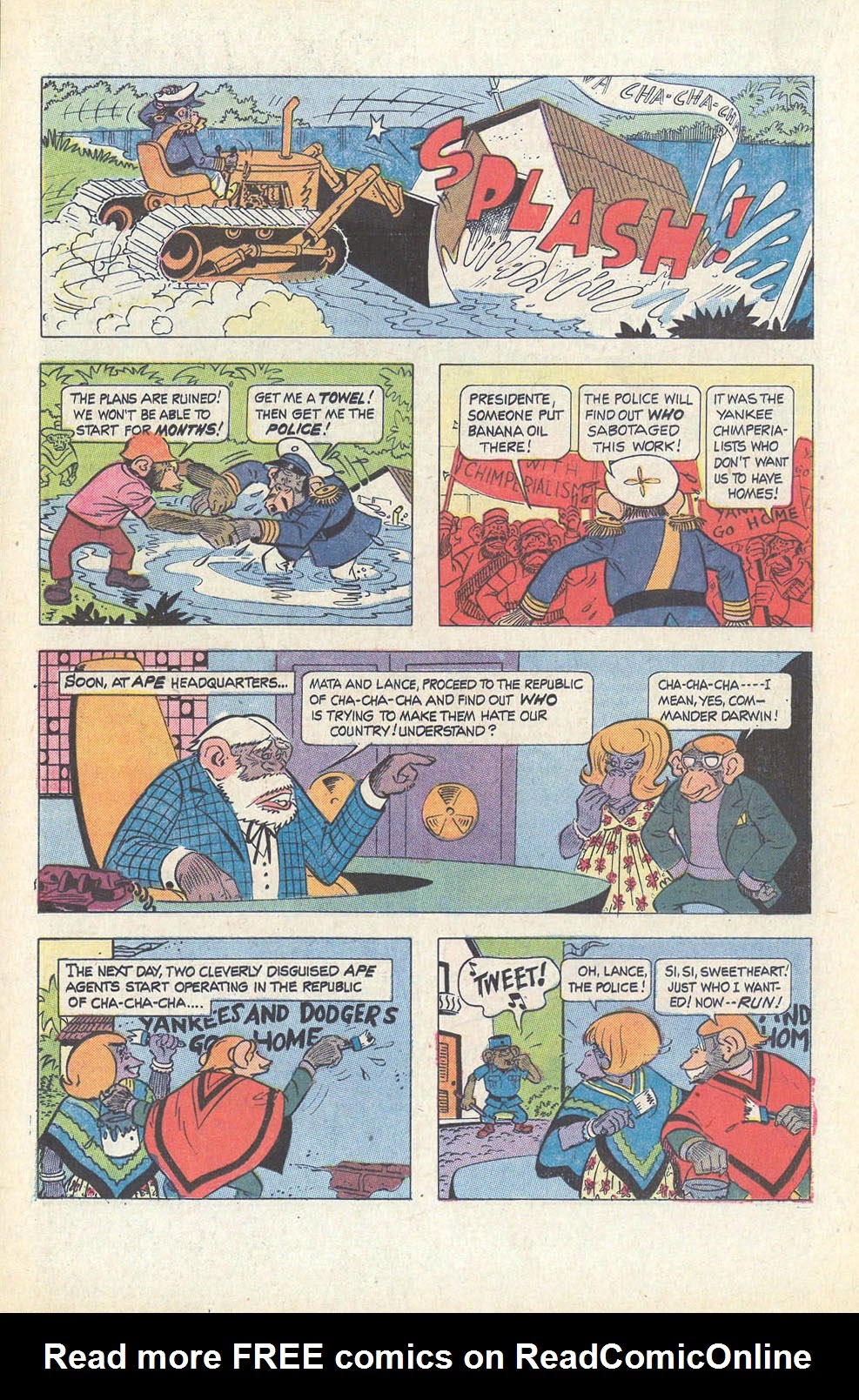 Read online Lancelot Link Secret Chimp comic -  Issue #3 - 21