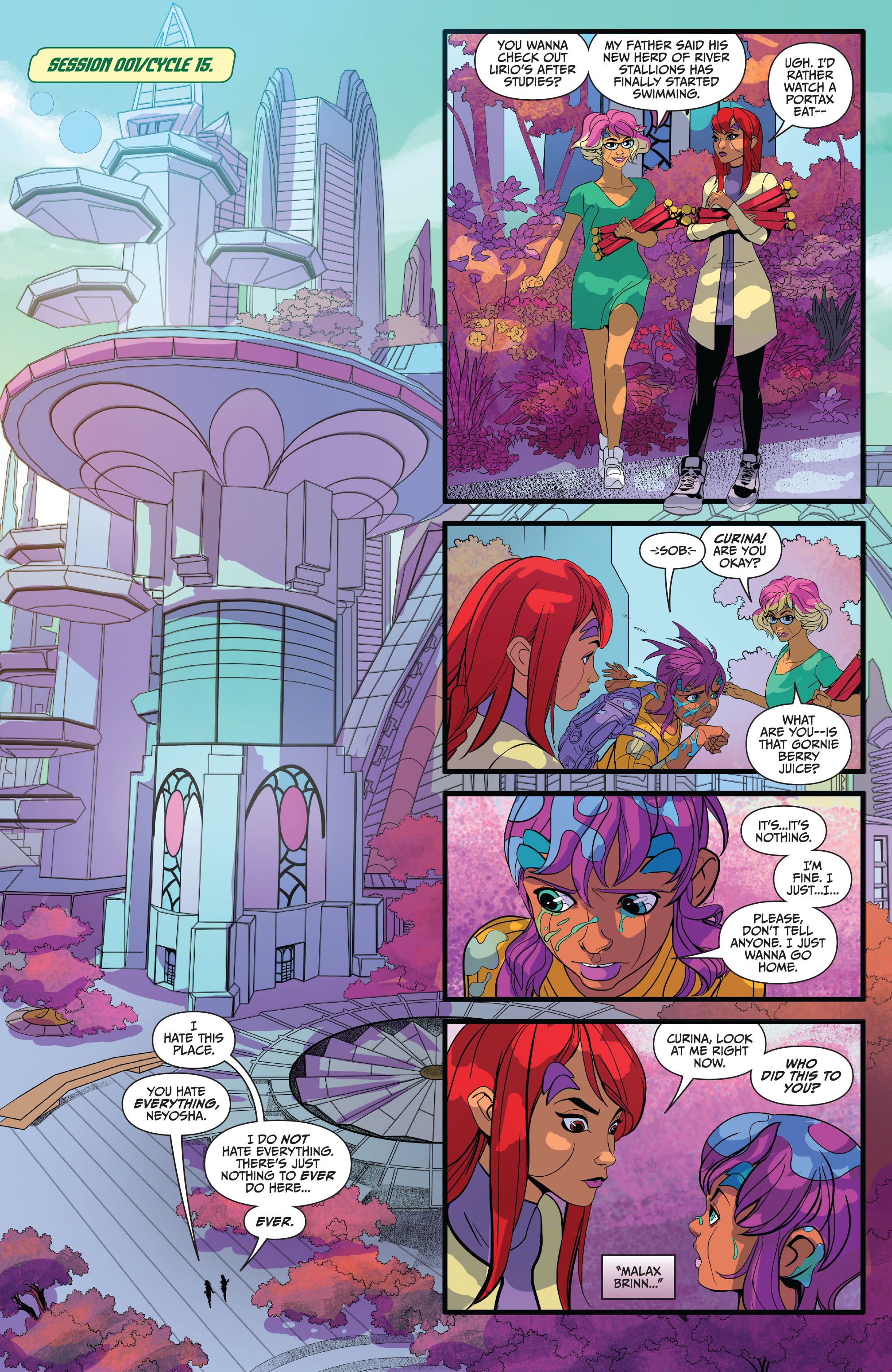 Read online Saban's Go Go Power Rangers comic -  Issue #28 - 8