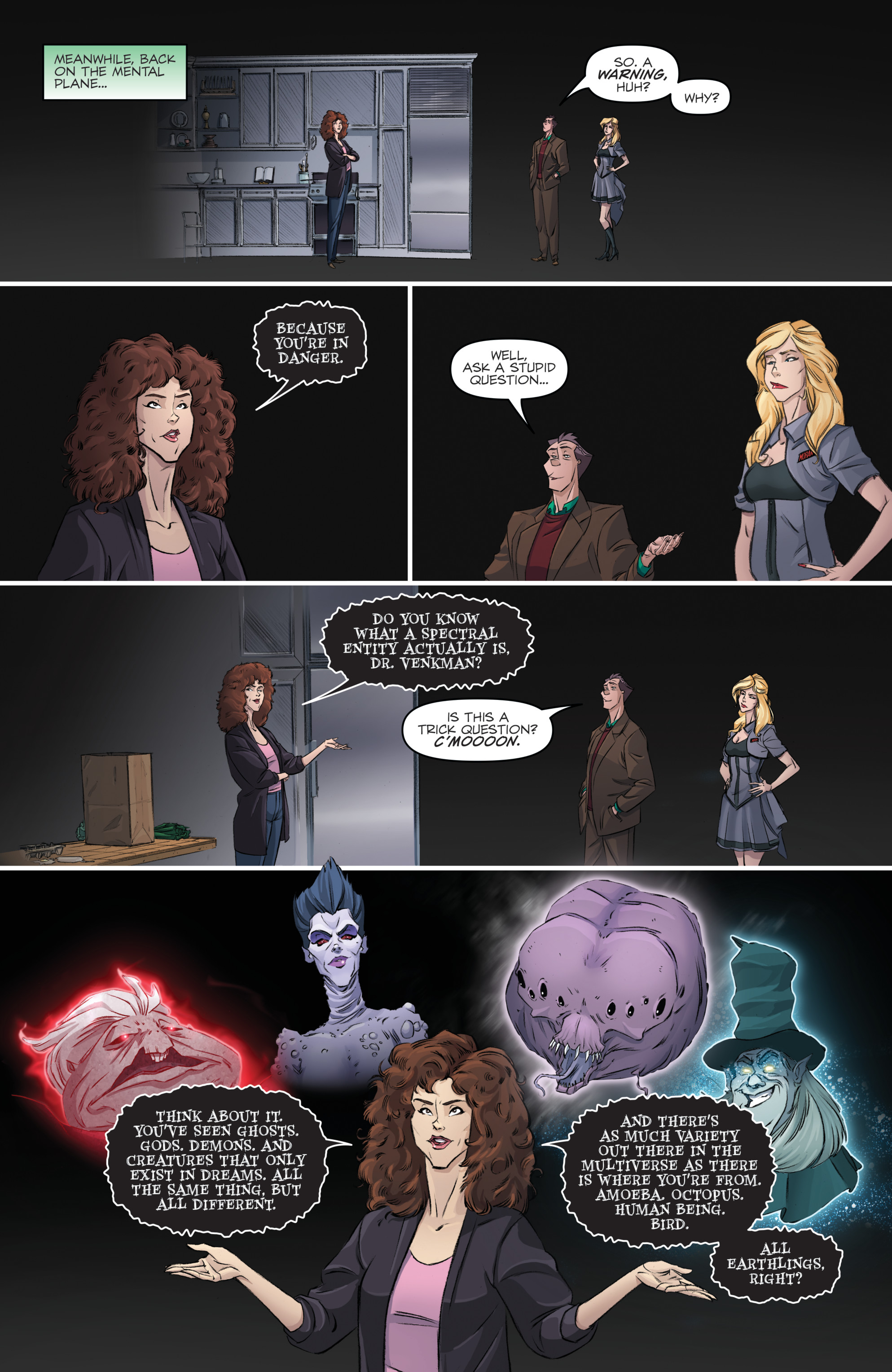 Read online Ghostbusters: Crossing Over comic -  Issue # _TPB - 86