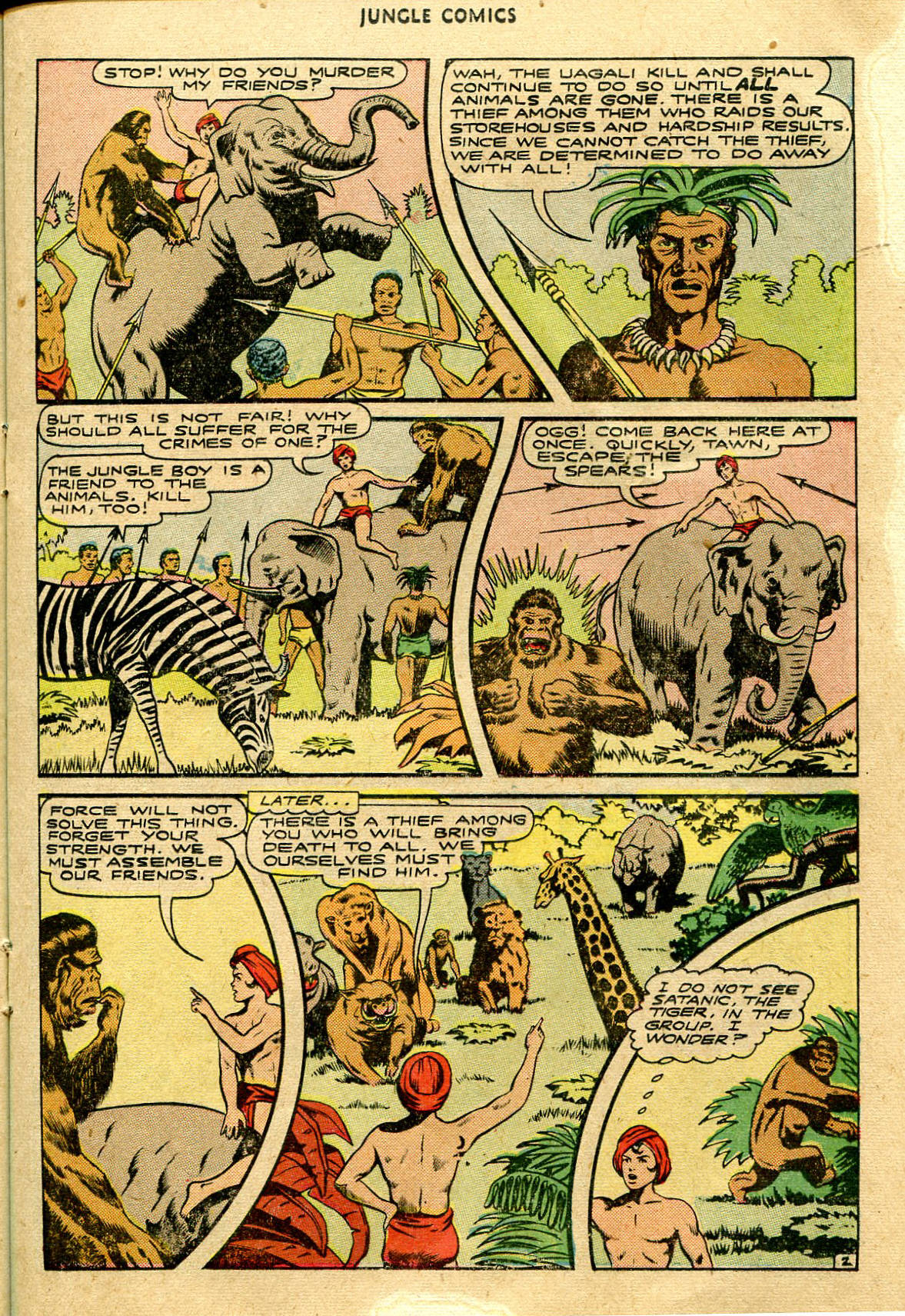 Read online Jungle Comics comic -  Issue #79 - 24