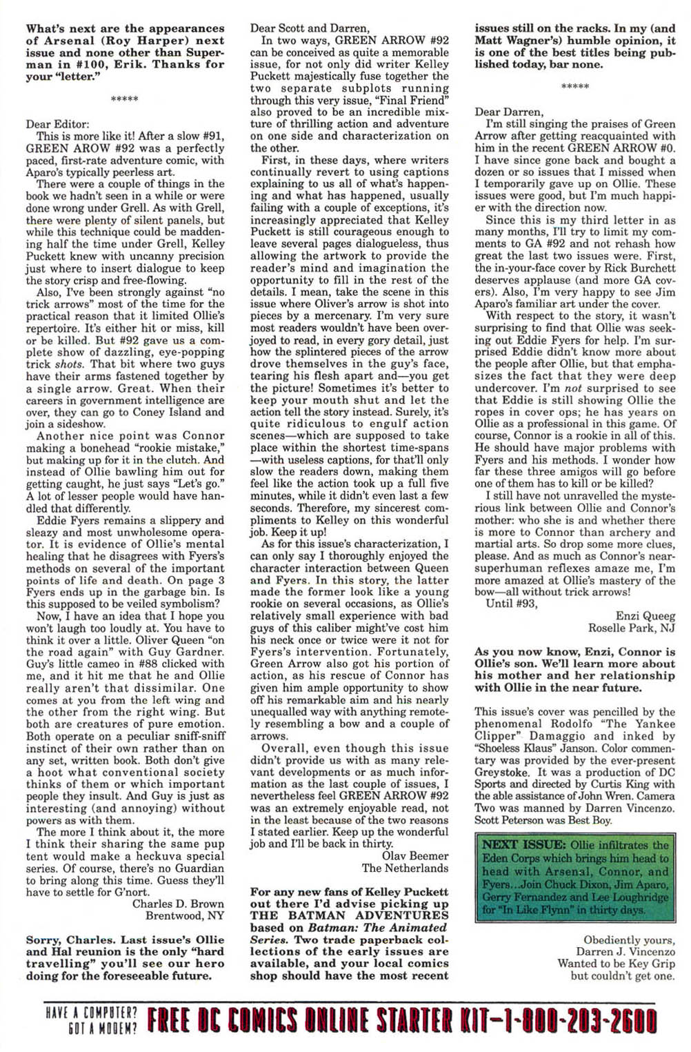 Read online Green Arrow (1988) comic -  Issue #97 - 27